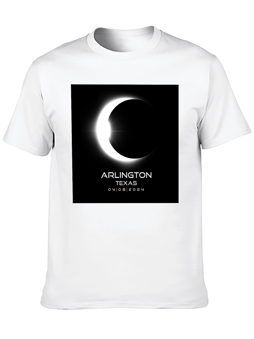 Arlington Texas Eclipse 04/08/2024 T-Shirt