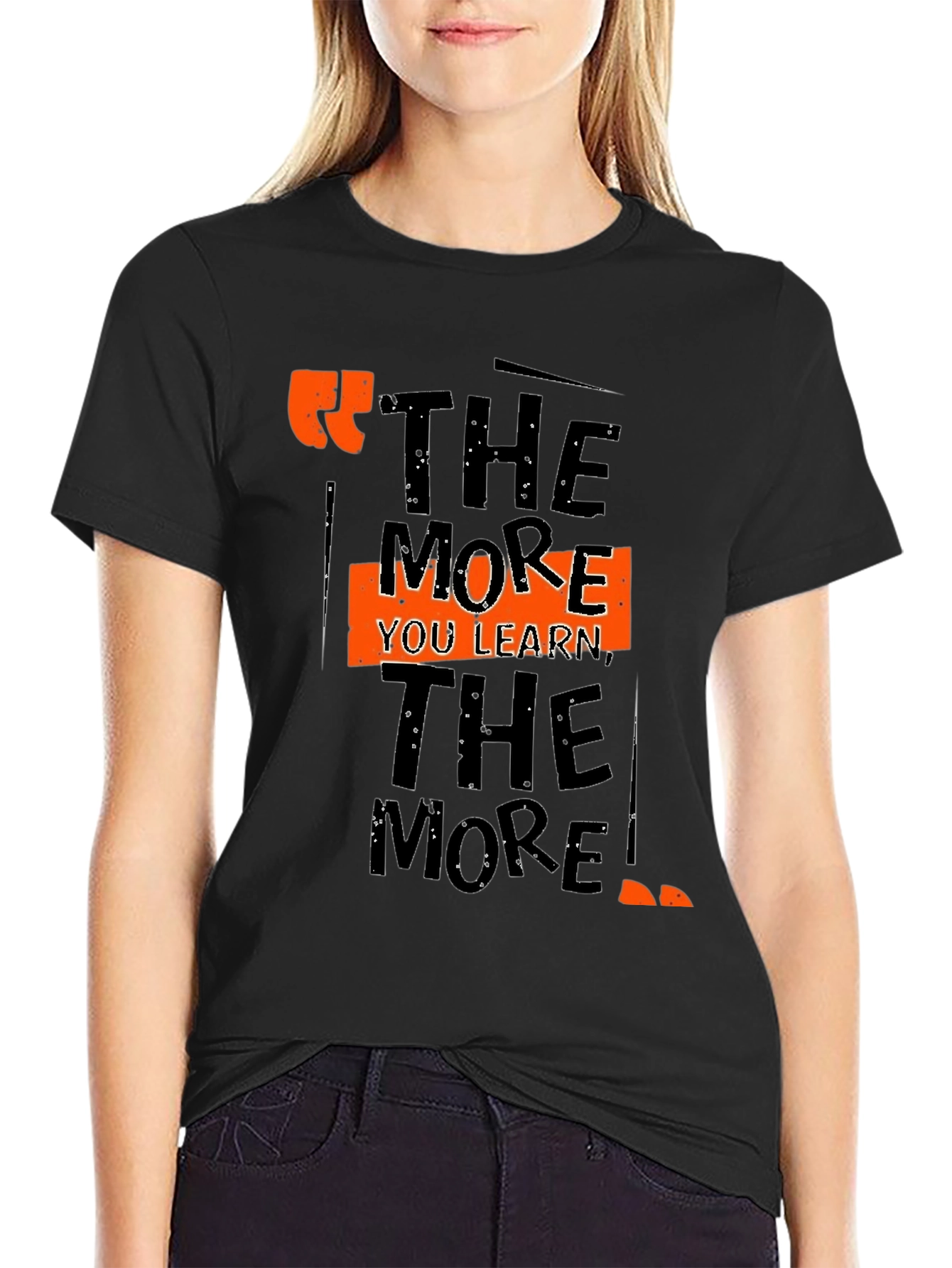 The More You Learn Graphic Tee