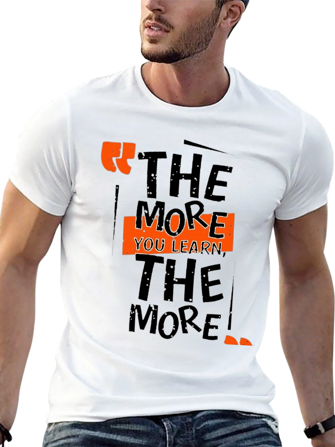 The More You Learn Graphic Tee
