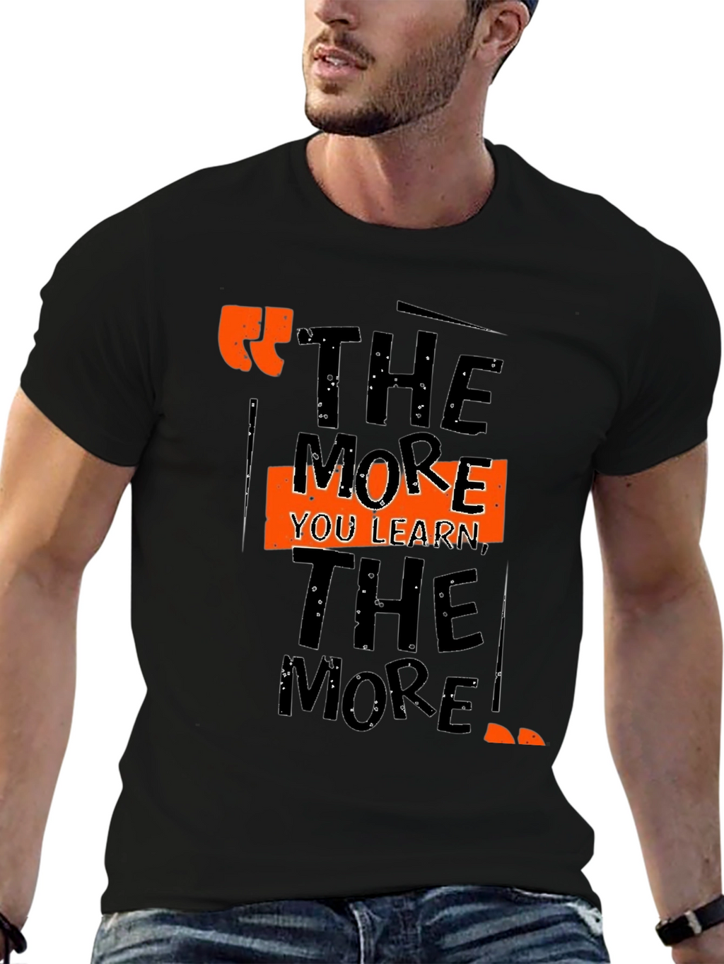 The More You Learn Graphic Tee