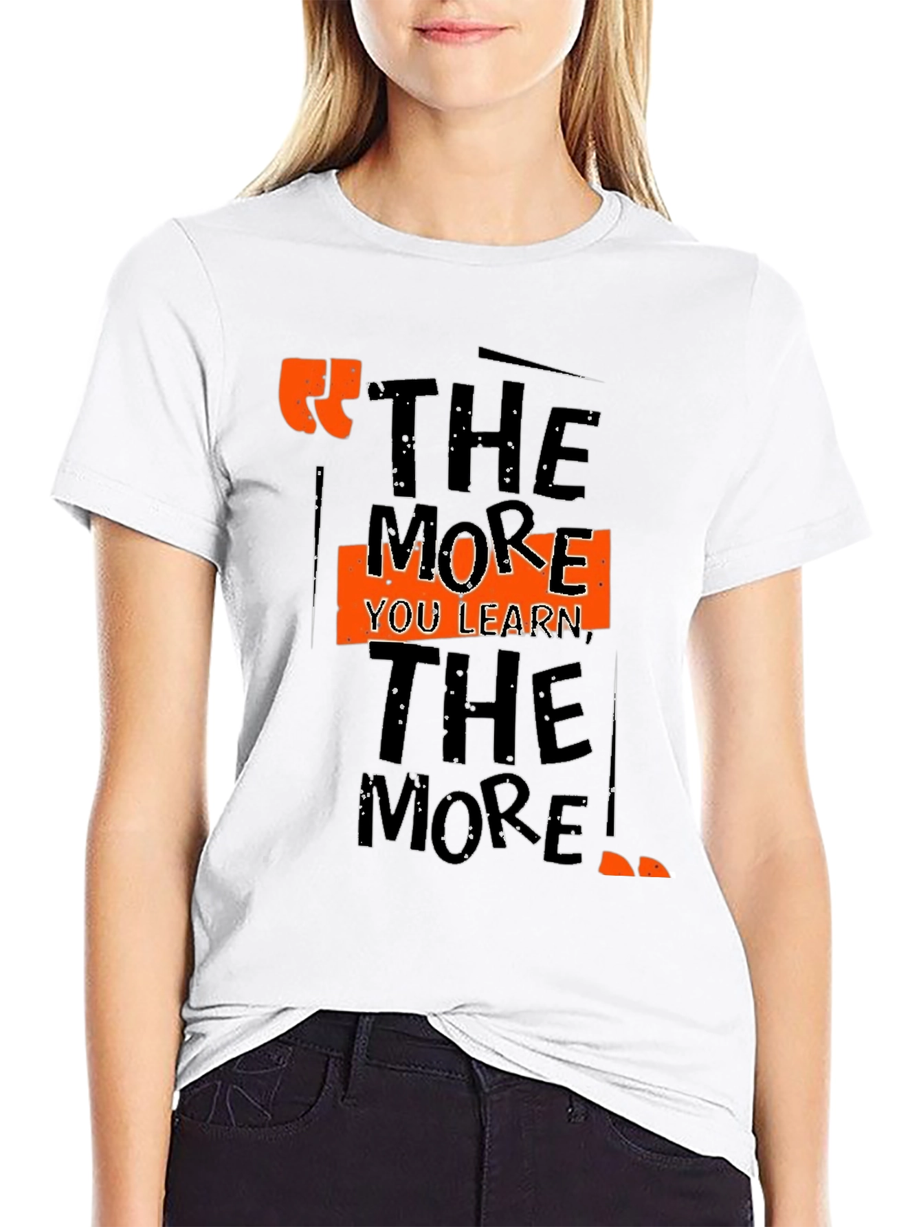 The More You Learn Graphic Tee