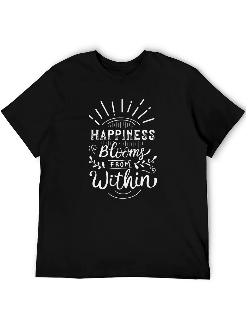 Happiness Blooms Within Graphic T-Shirt