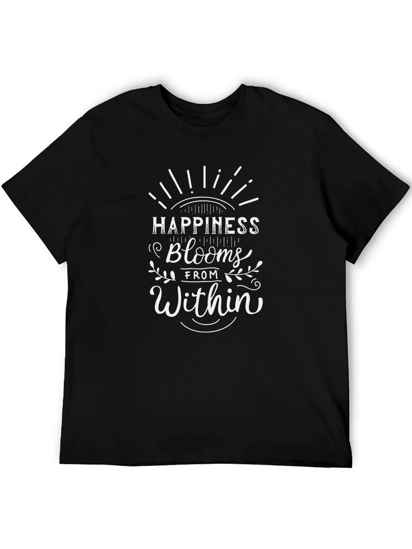 Happiness Blooms Within Graphic T-Shirt