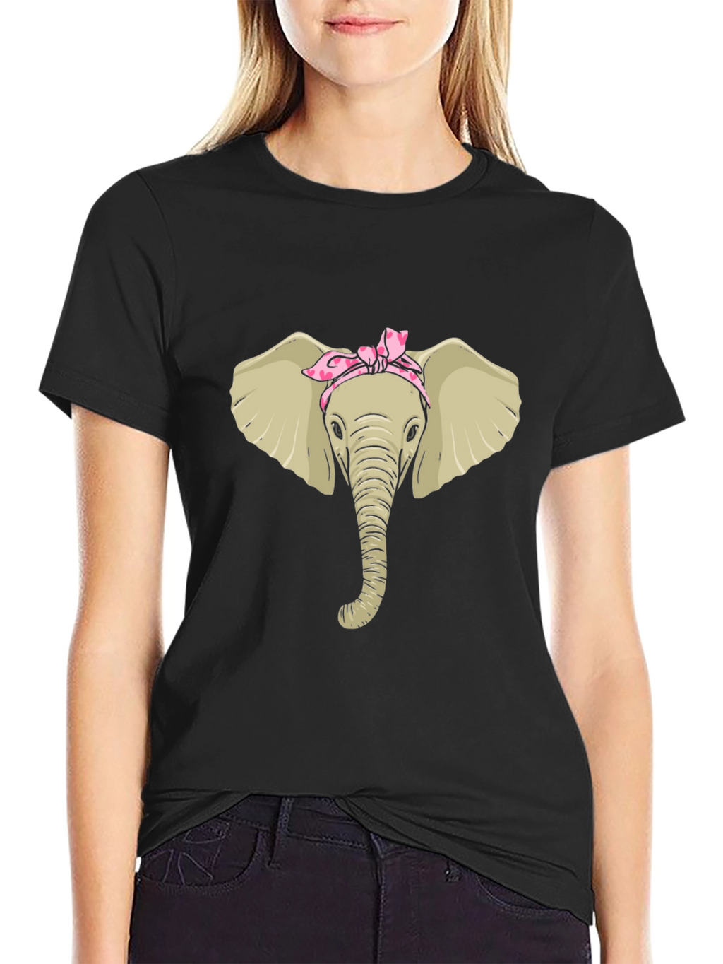 Elephant Bandana Graphic Tee