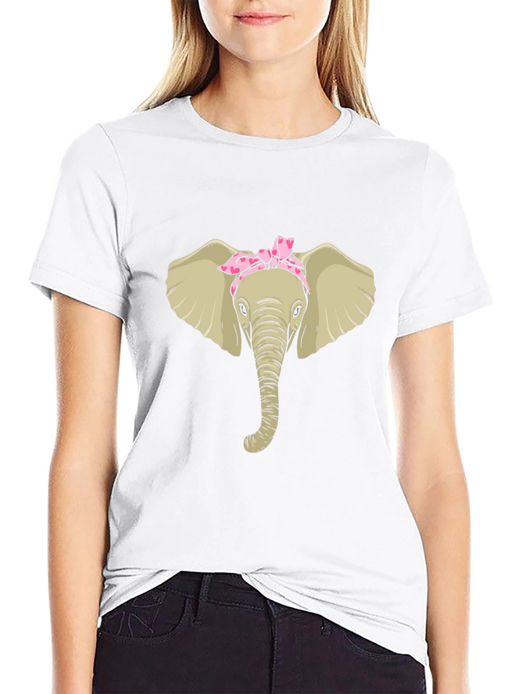 Elephant Bandana Graphic Tee