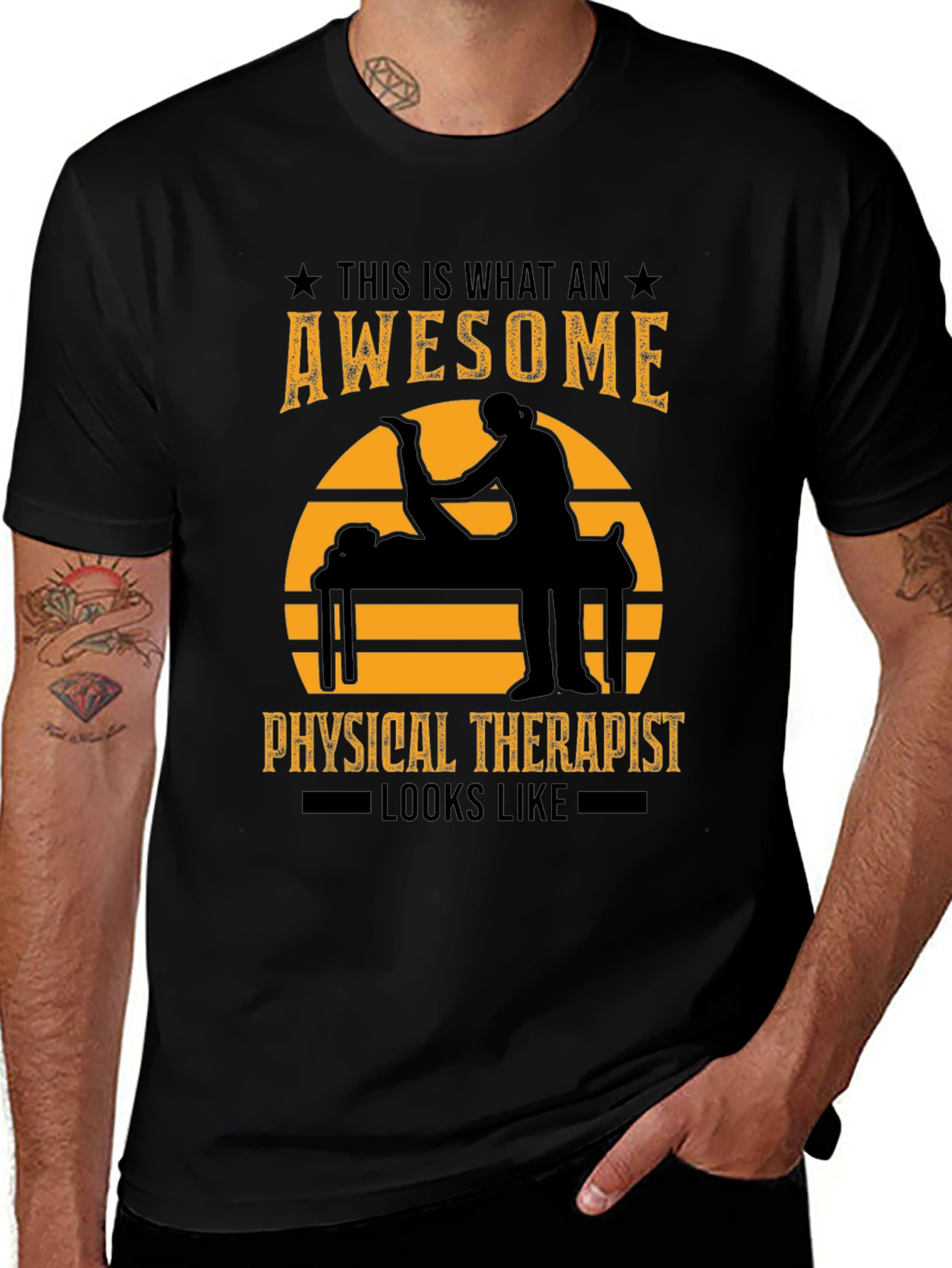 Awesome Physical Therapist Graphic Tee