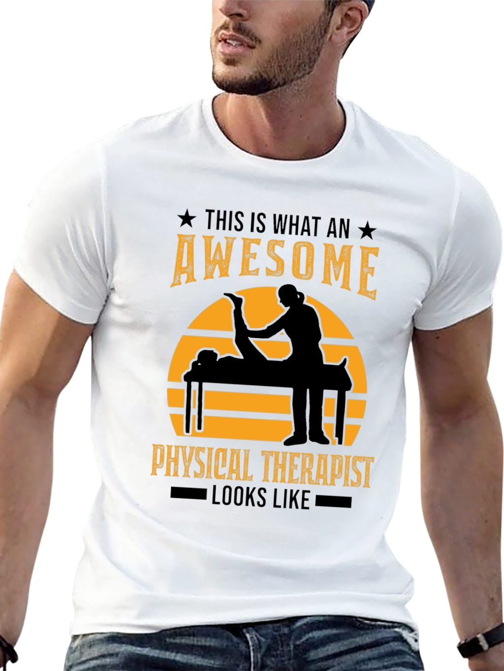 Awesome Physical Therapist Graphic Tee