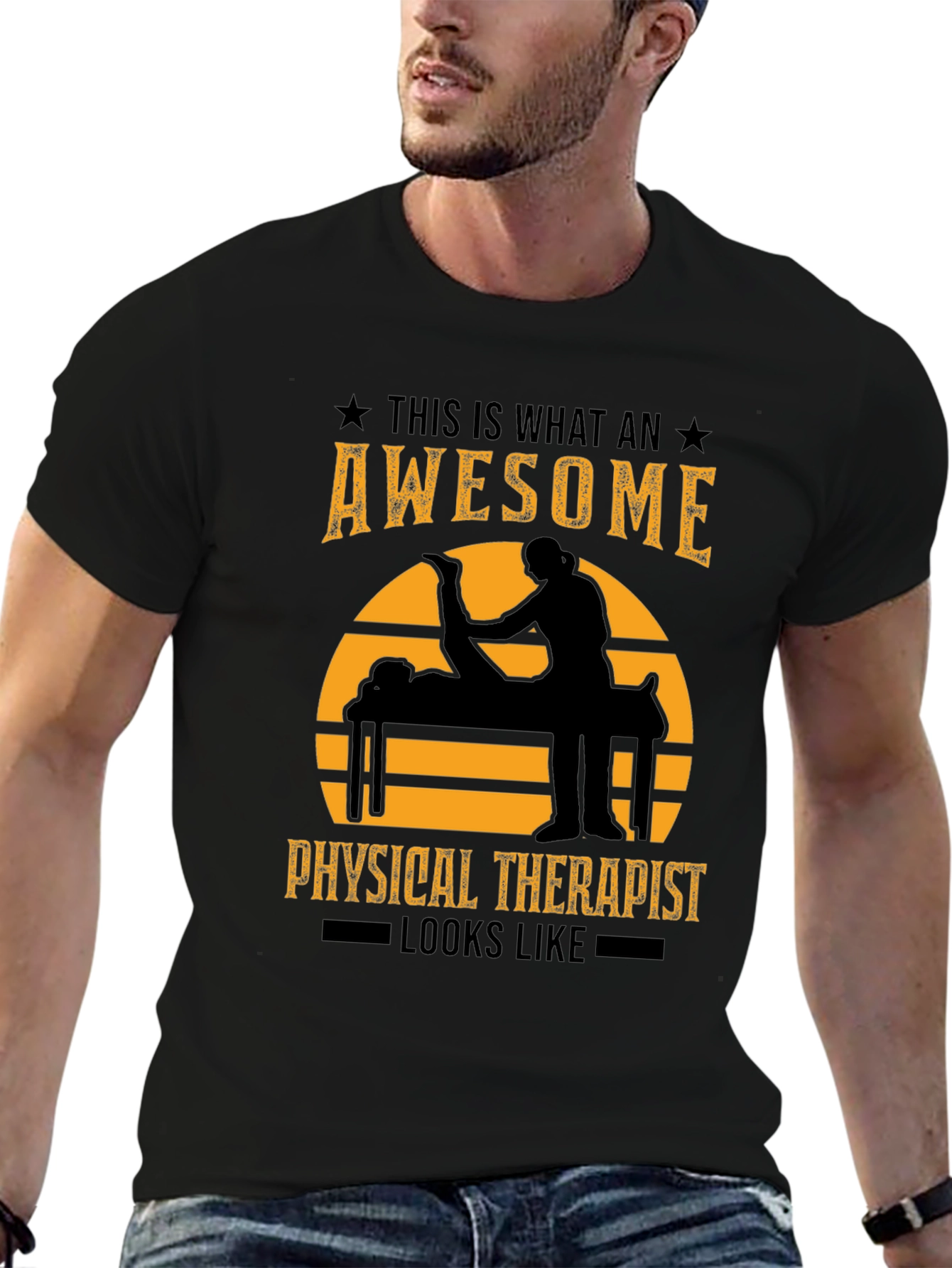 Awesome Physical Therapist Graphic Tee