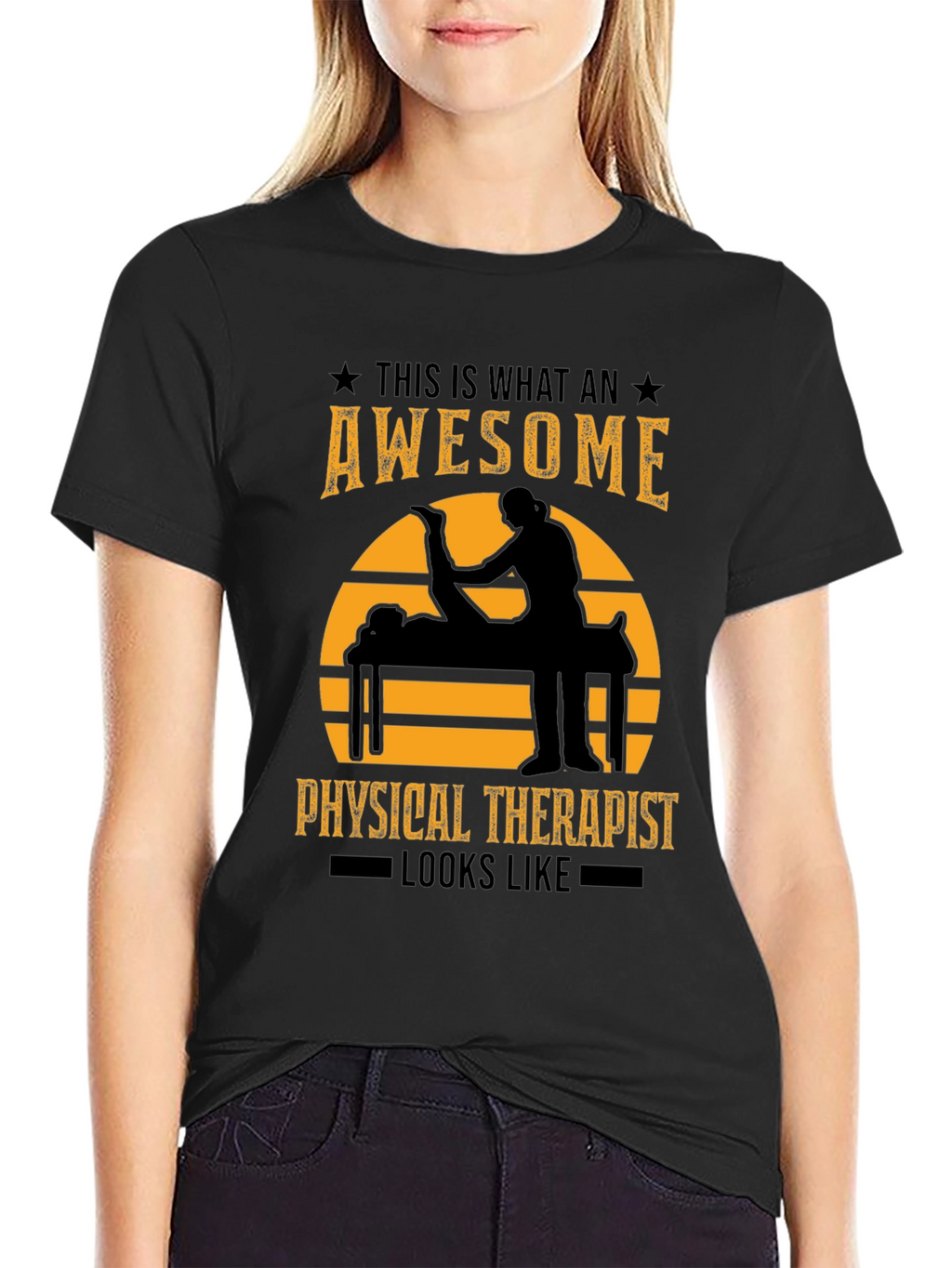 Awesome Physical Therapist Graphic Tee