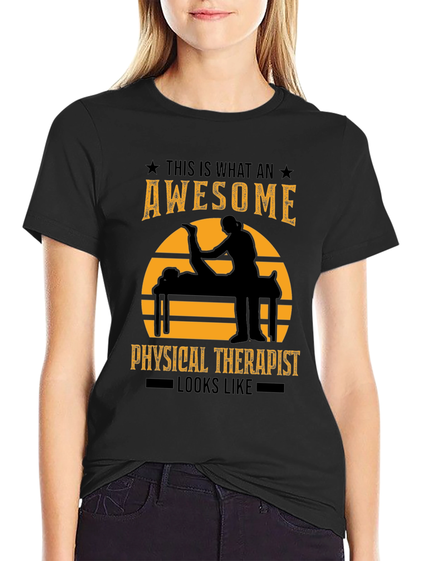 Awesome Physical Therapist Graphic Tee