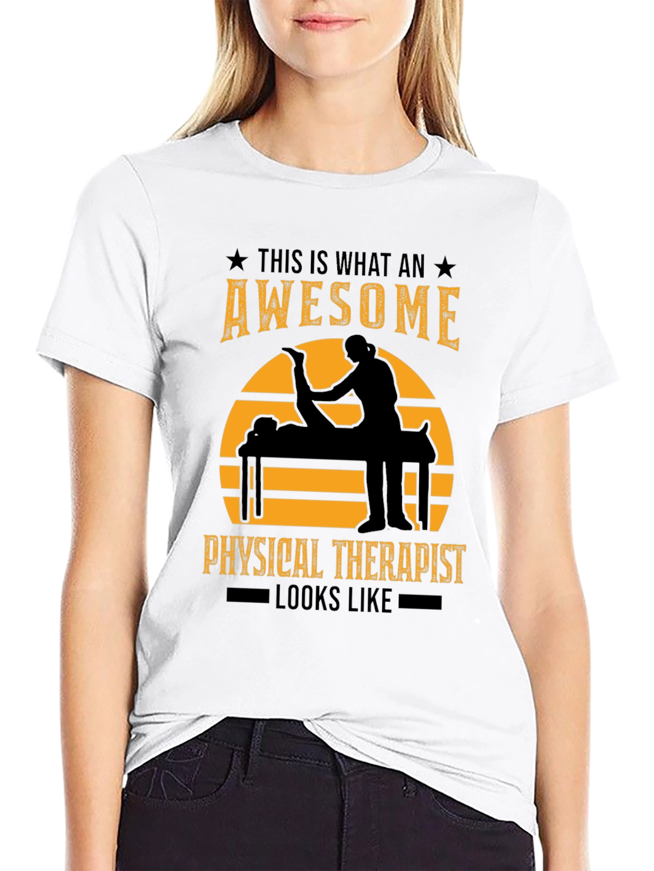 Awesome Physical Therapist Graphic Tee