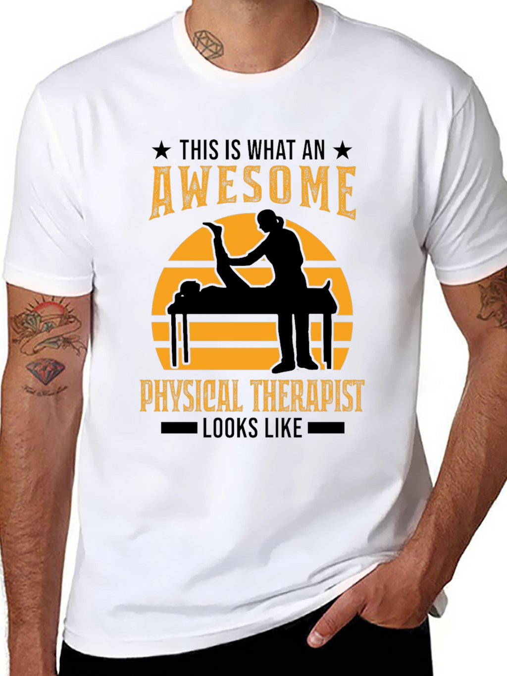 Awesome Physical Therapist Graphic Tee