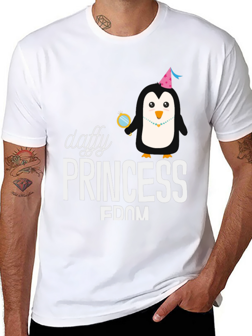 Daffy Princess FDOM Penguin Graphic T-Shirt