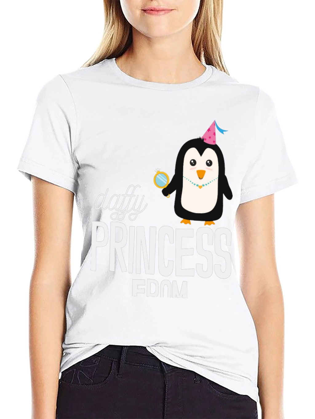 Daffy Princess FDOM Penguin Graphic T-Shirt