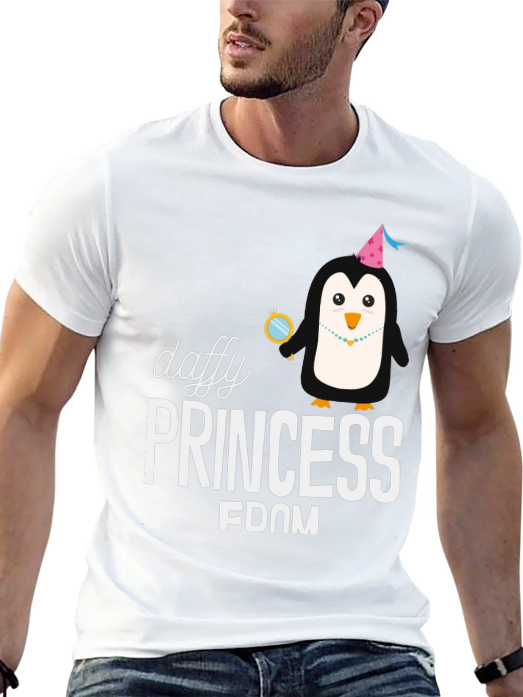 Daffy Princess FDOM Penguin Graphic T-Shirt