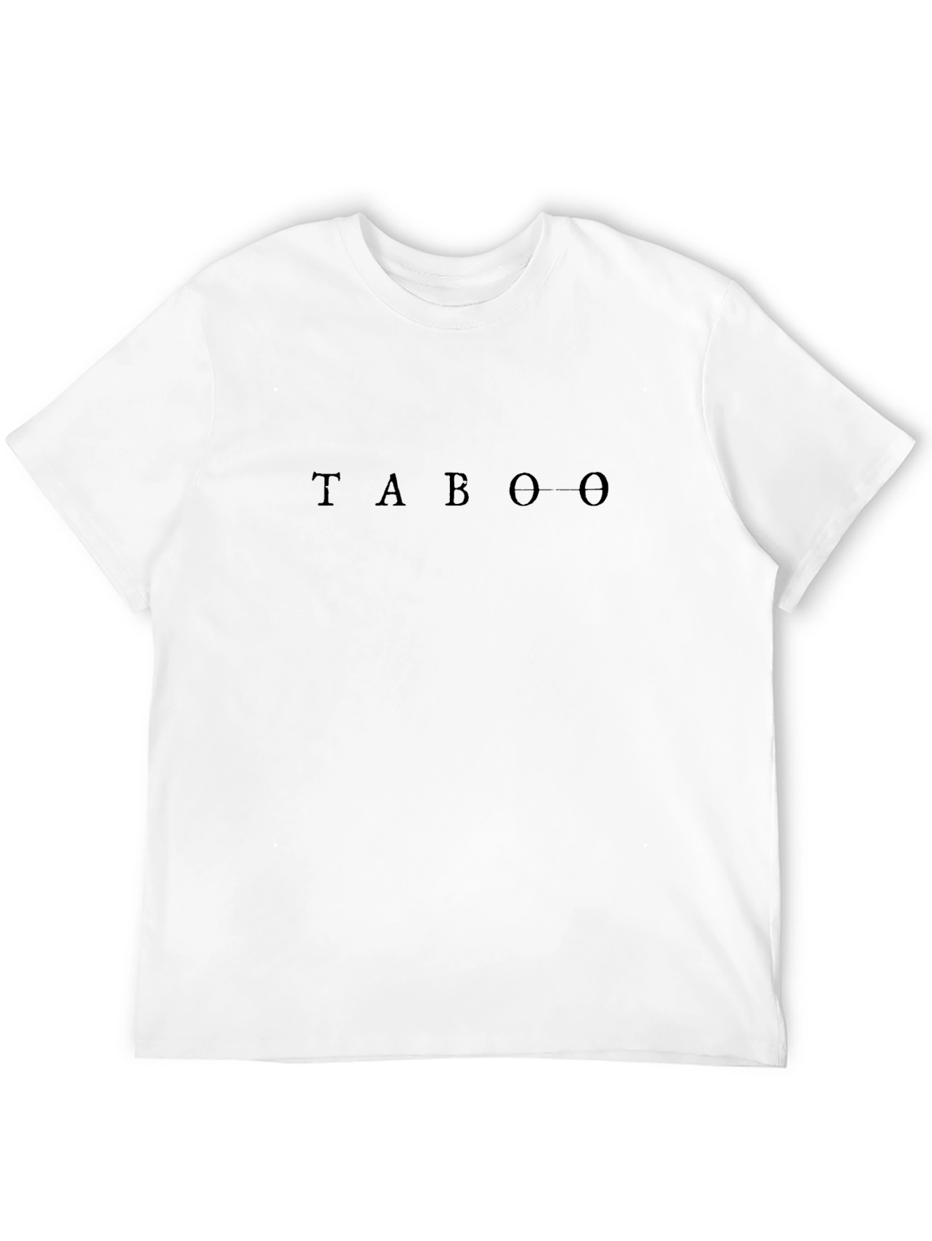 Taboo Graphic Black T-Shirt - Stylish & Edgy Mens Fashion