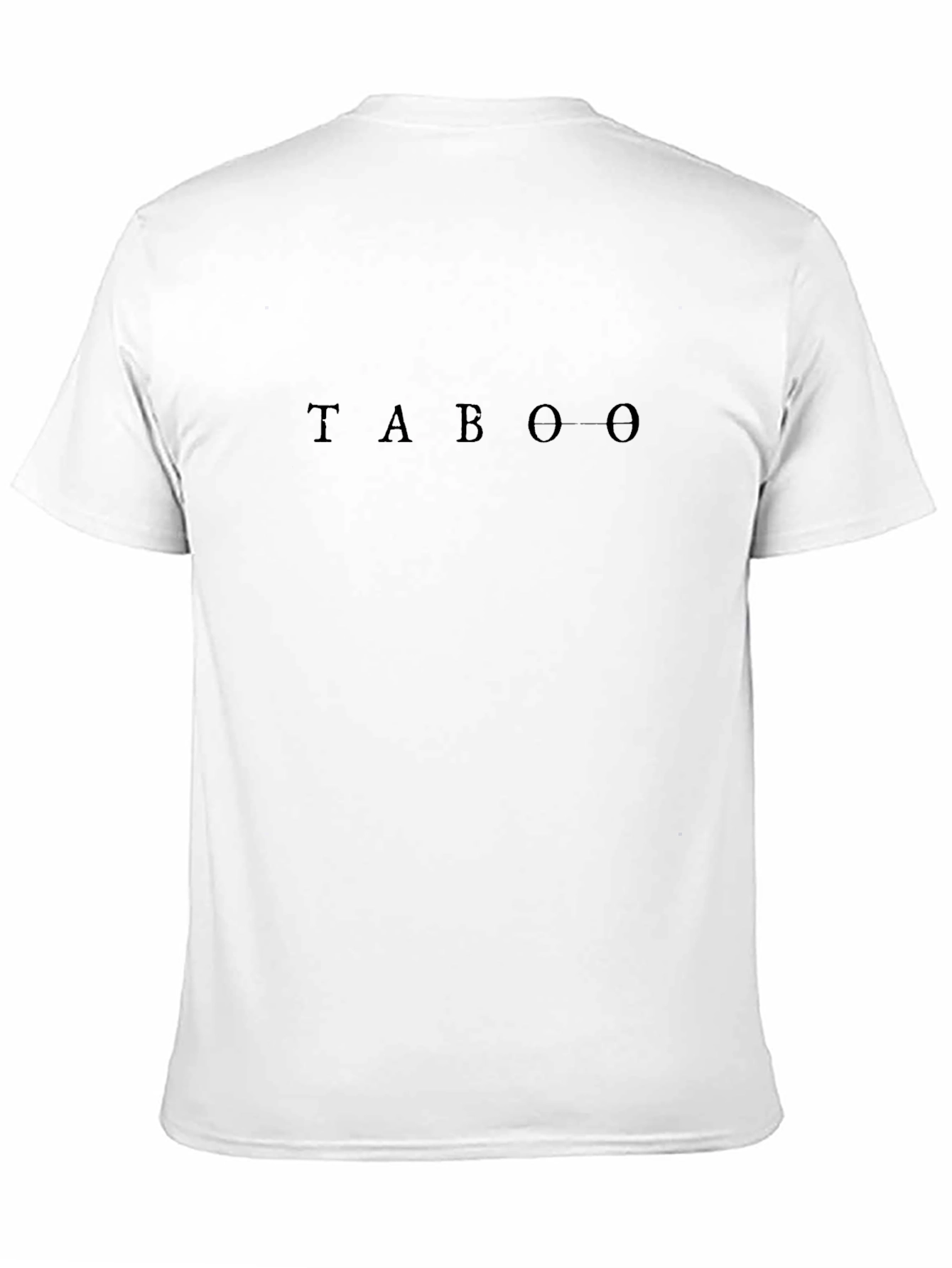 Taboo Graphic Black T-Shirt - Stylish & Edgy Mens Fashion