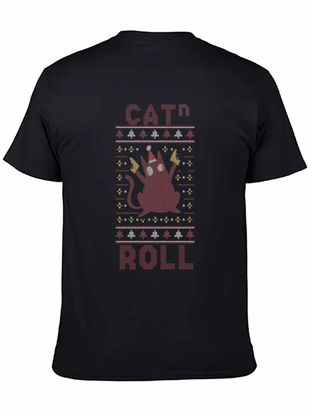 Cats Roll Christmas T-Shirt