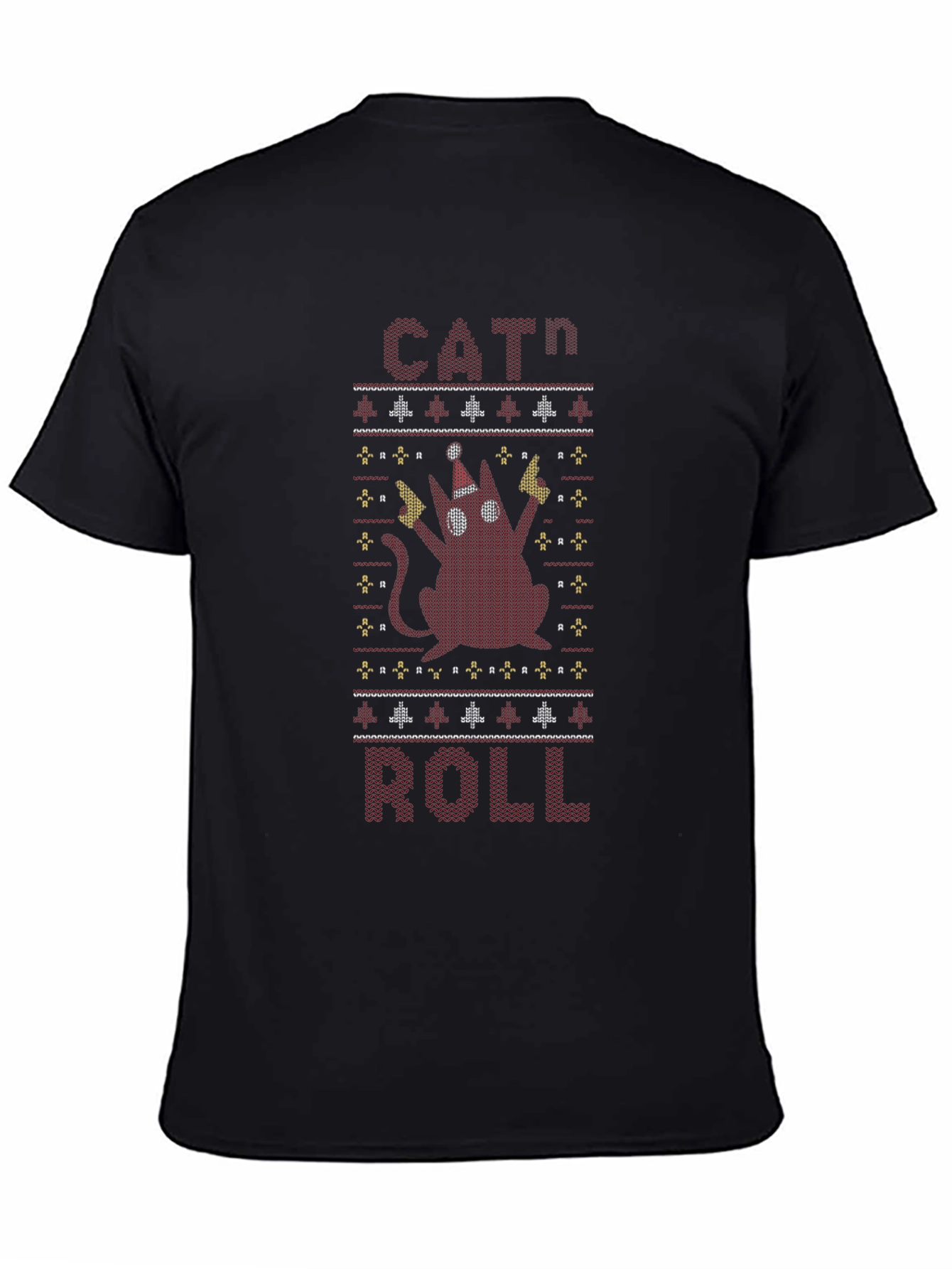 Cats Roll Christmas T-Shirt
