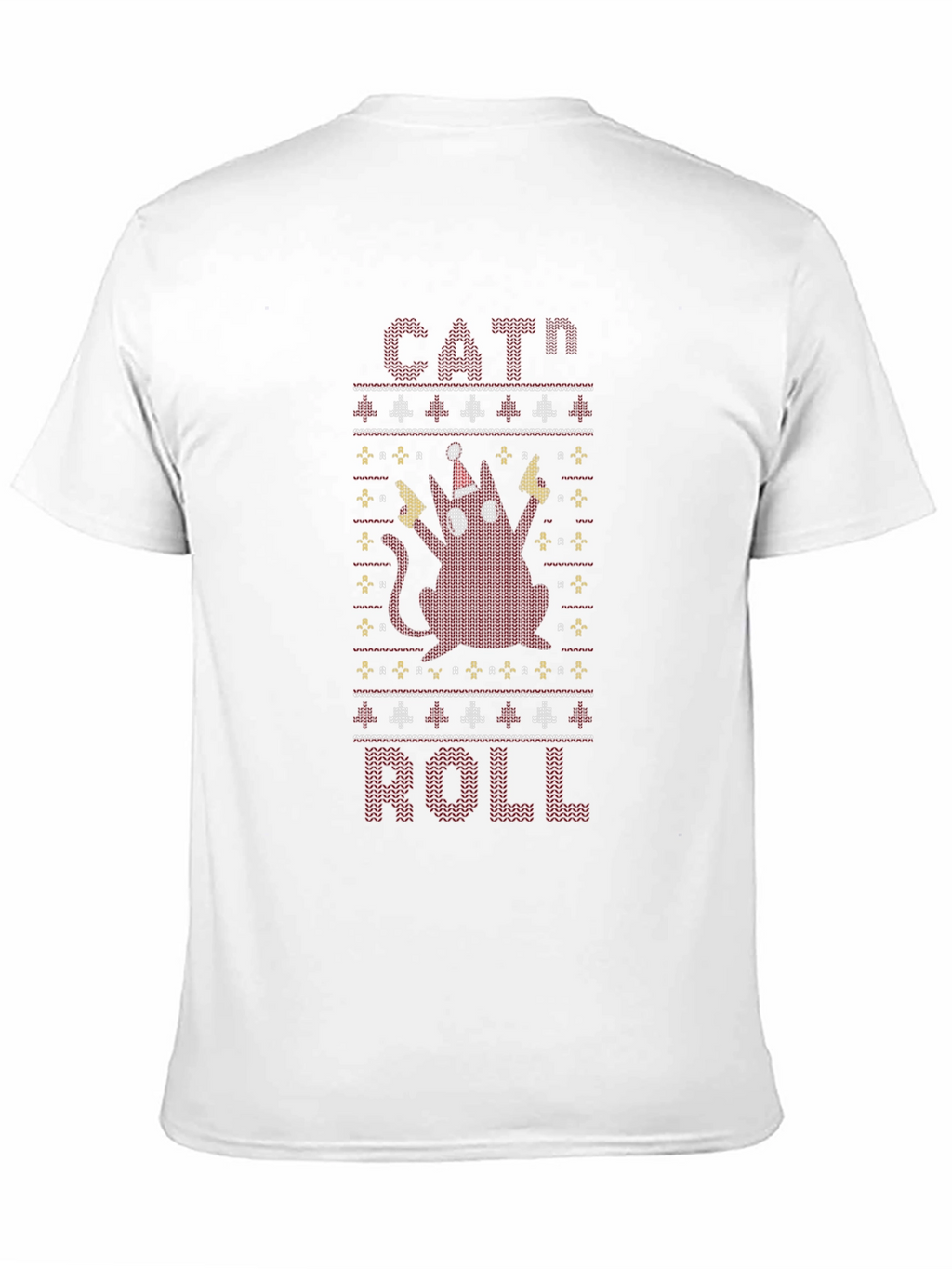 Cats Roll Christmas T-Shirt
