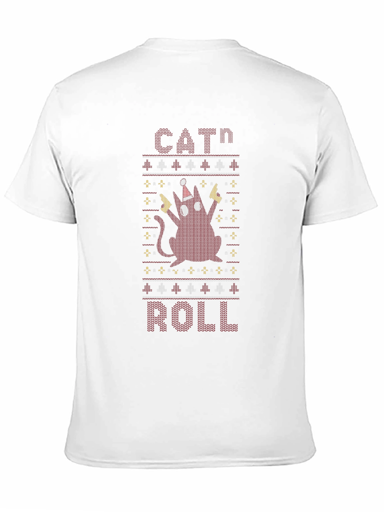 Cats Roll Christmas T-Shirt