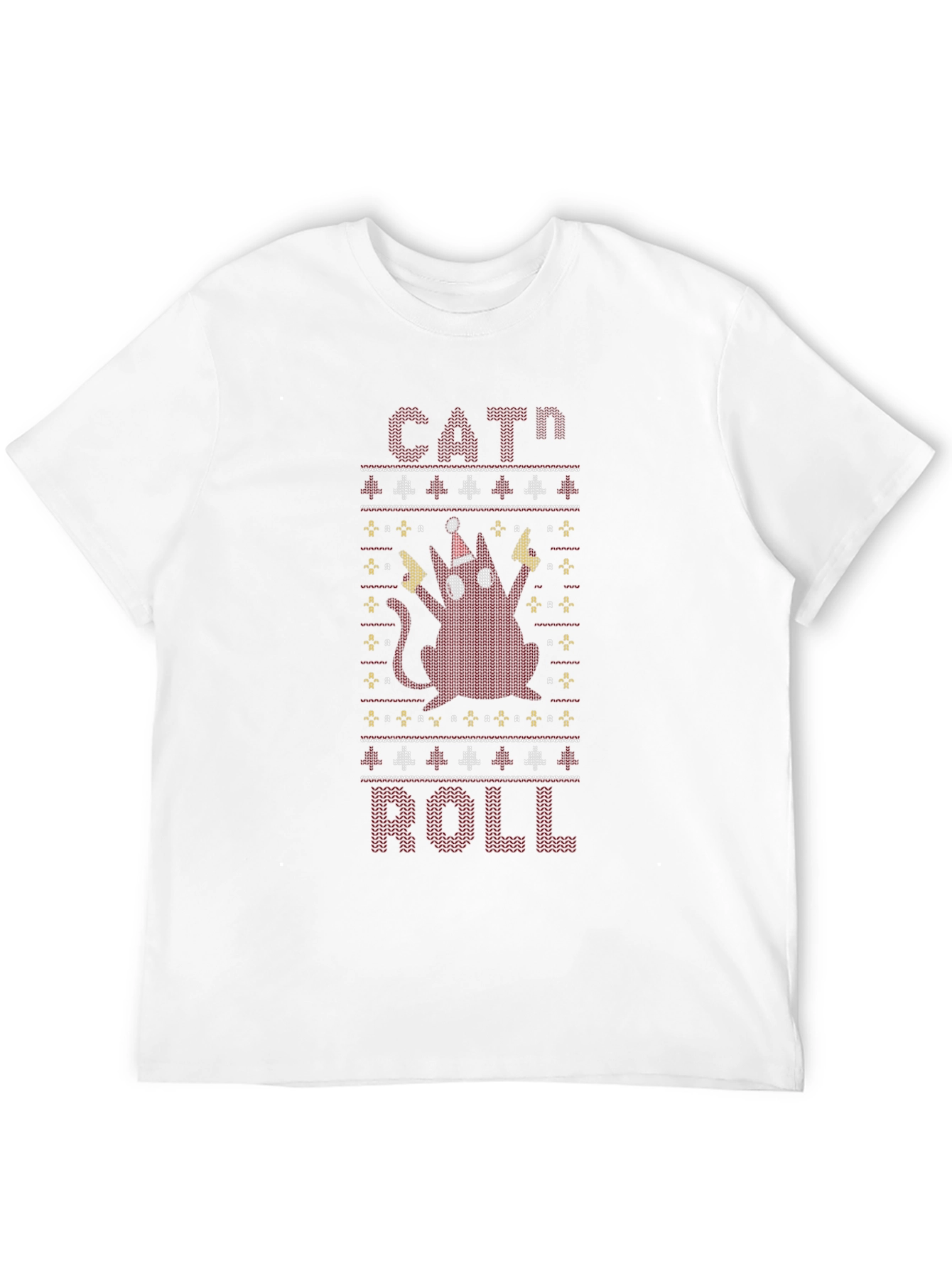 Cats Roll Christmas T-Shirt