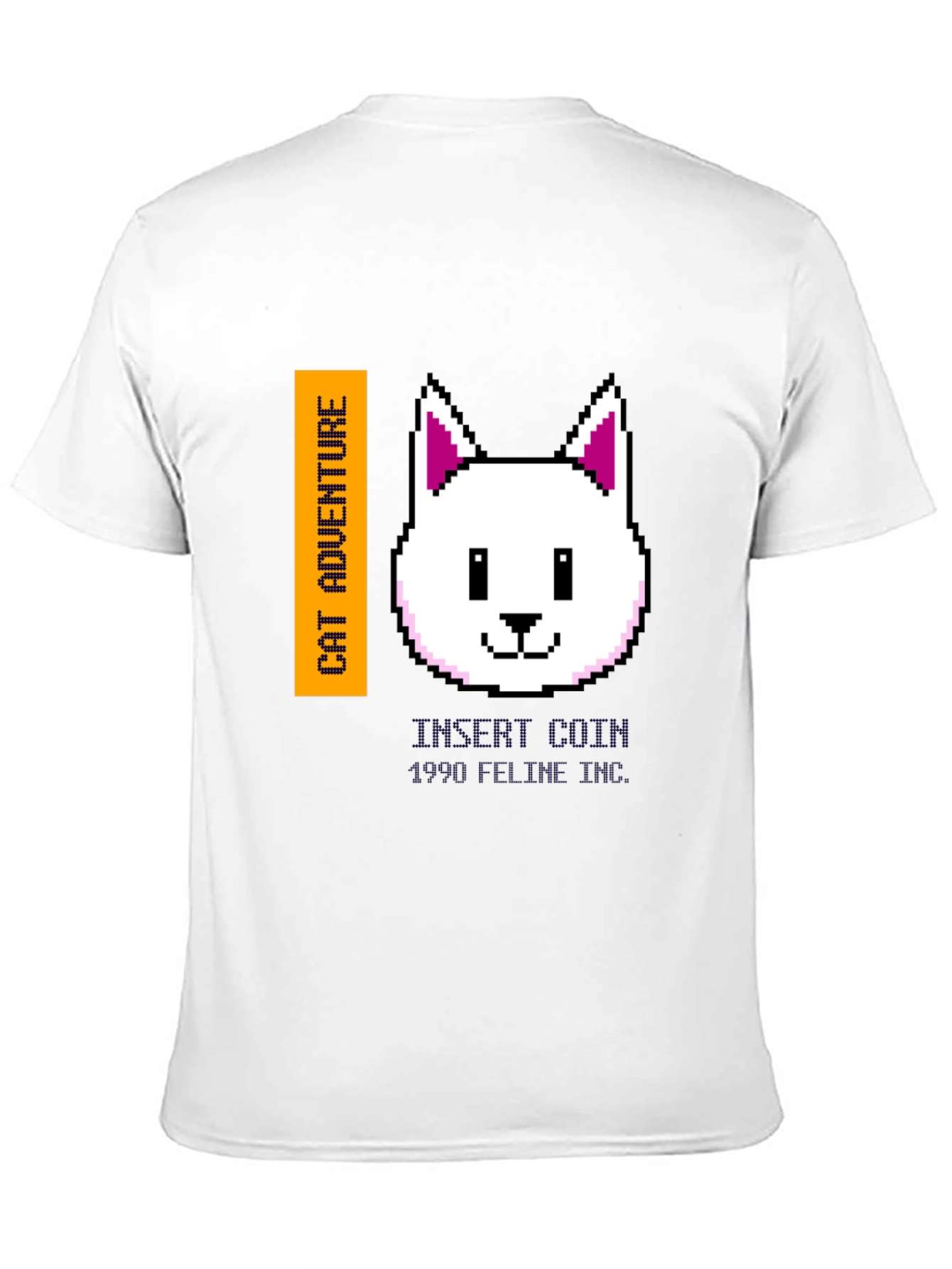 Cat Adventure Pixel Art T-Shirt