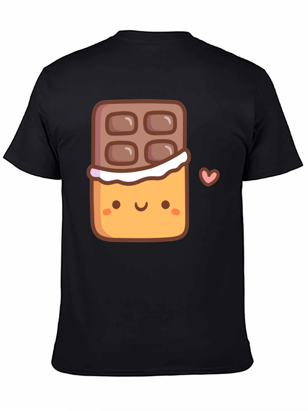 Cute Chocolate Bar Graphic T-Shirt