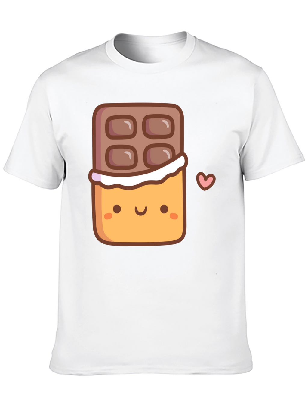 Cute Chocolate Bar Graphic T-Shirt