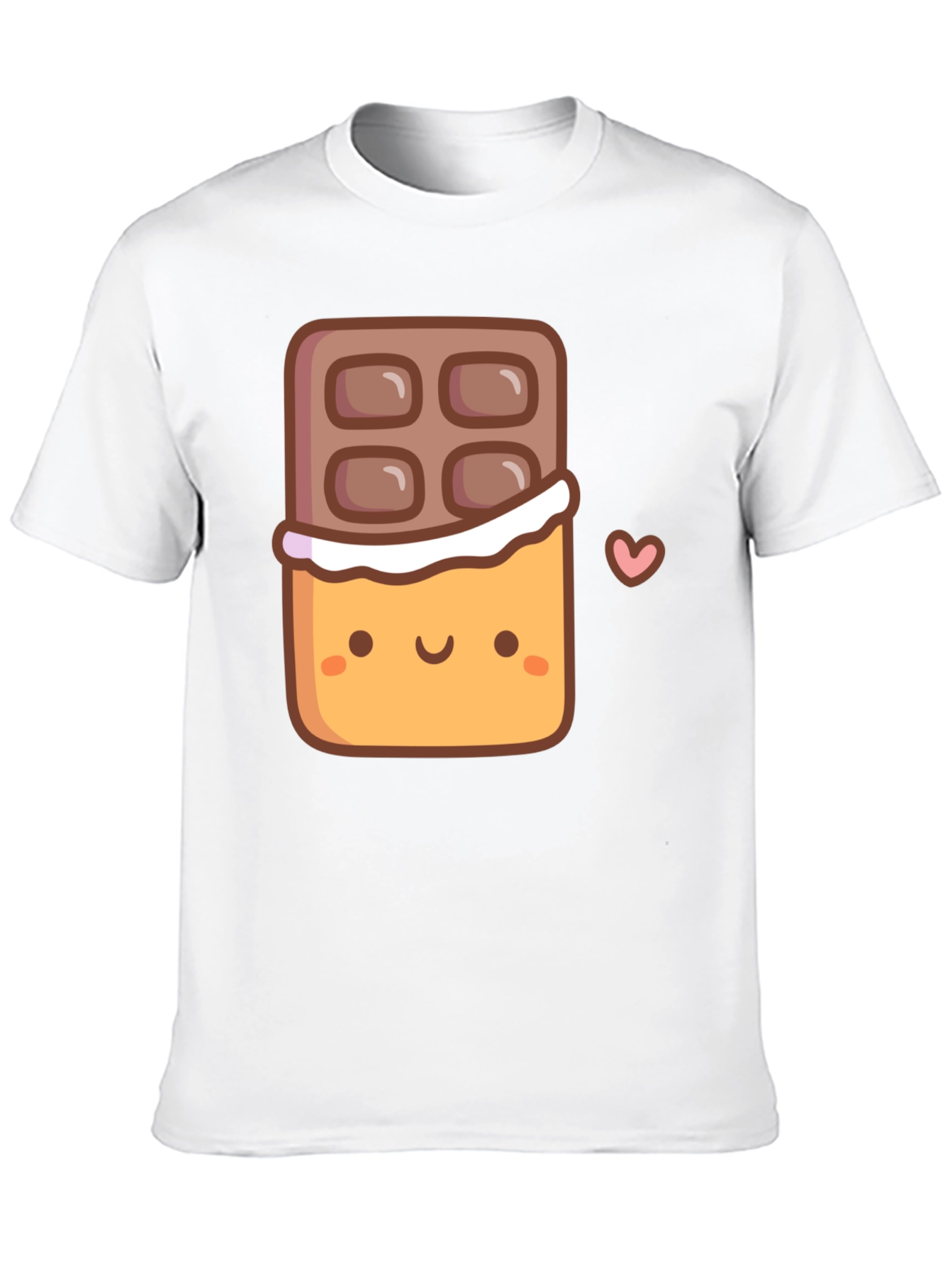 Cute Chocolate Bar Graphic T-Shirt