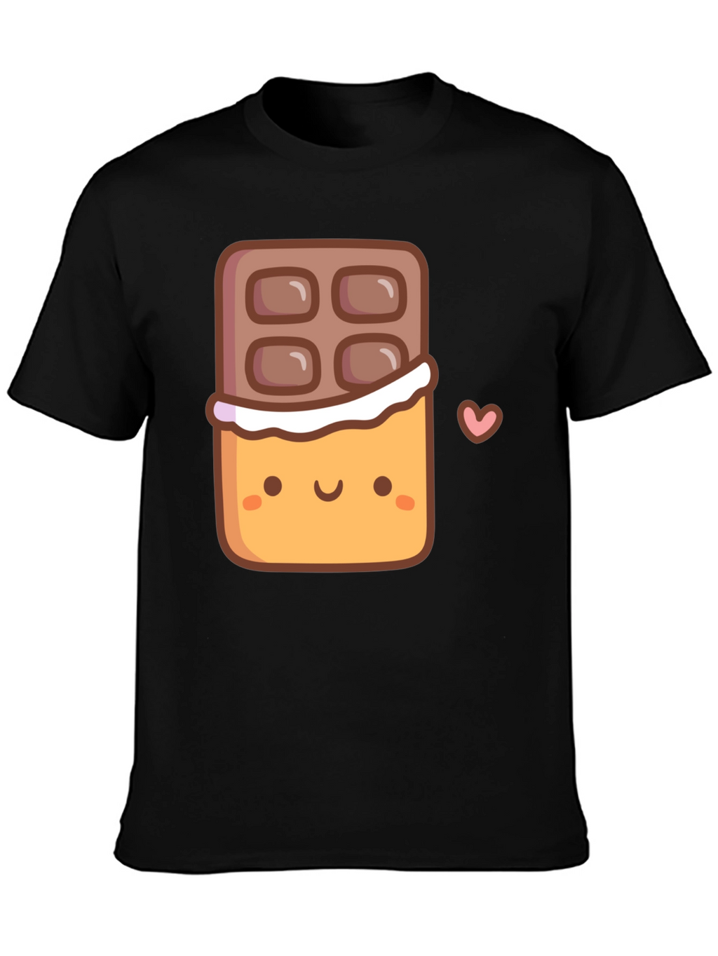 Cute Chocolate Bar Graphic T-Shirt