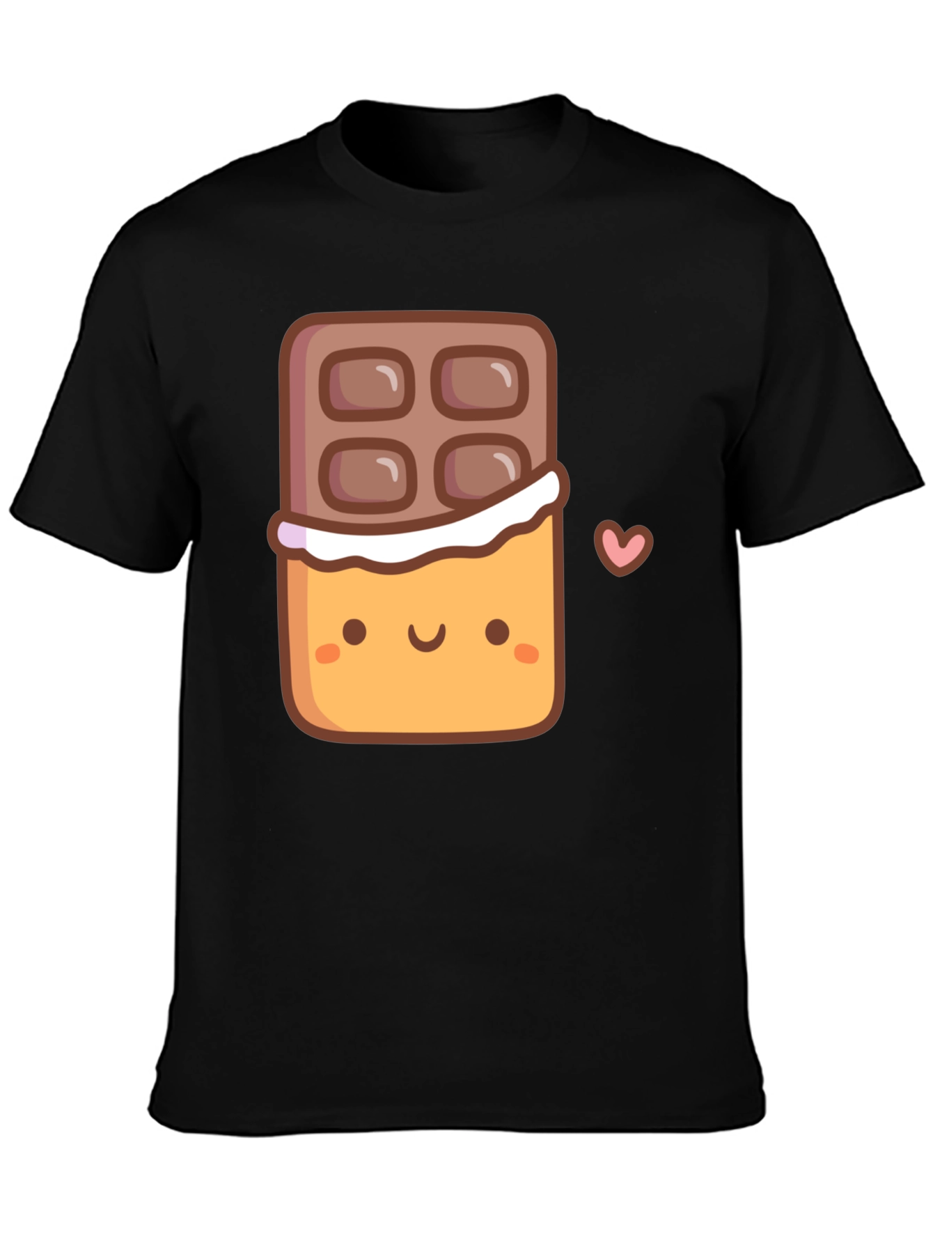 Cute Chocolate Bar Graphic T-Shirt