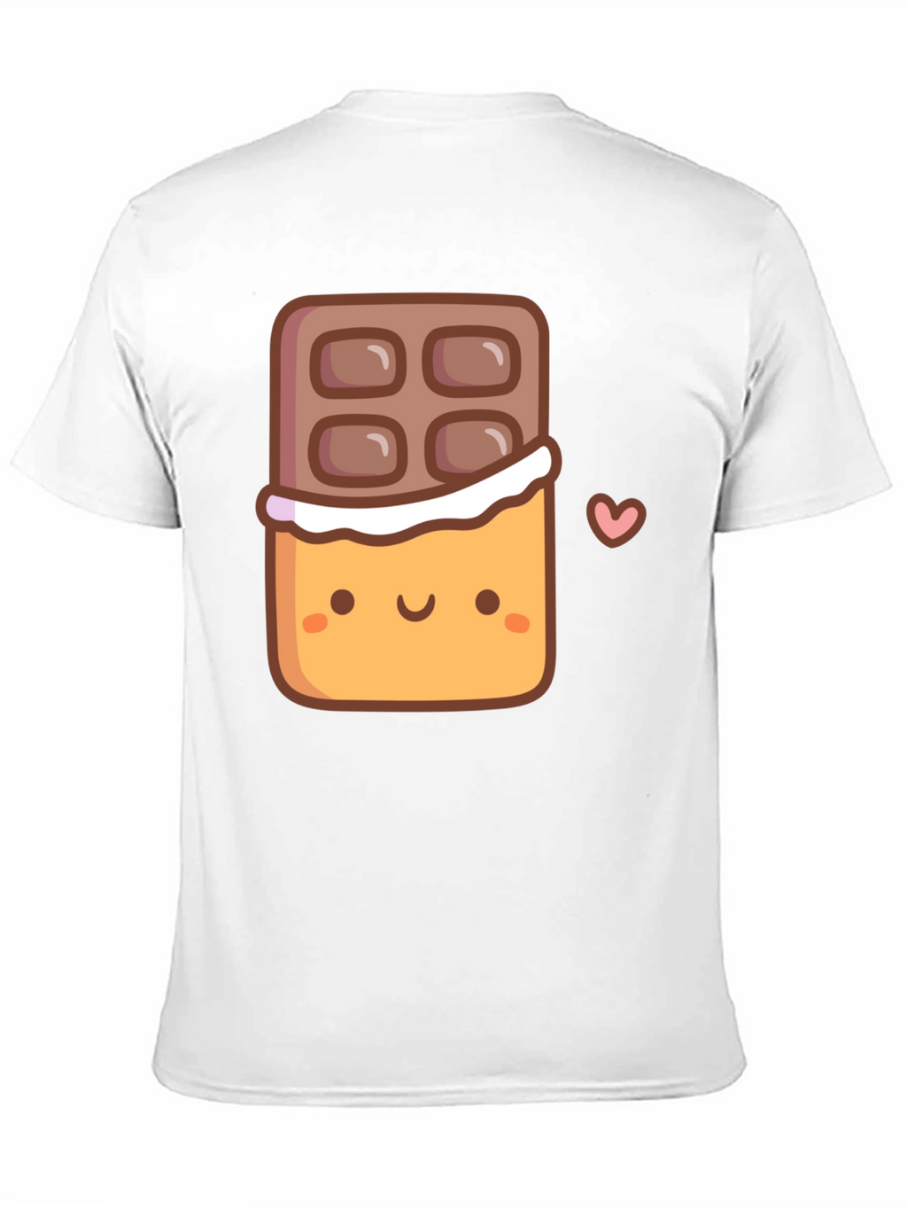 Cute Chocolate Bar Graphic T-Shirt