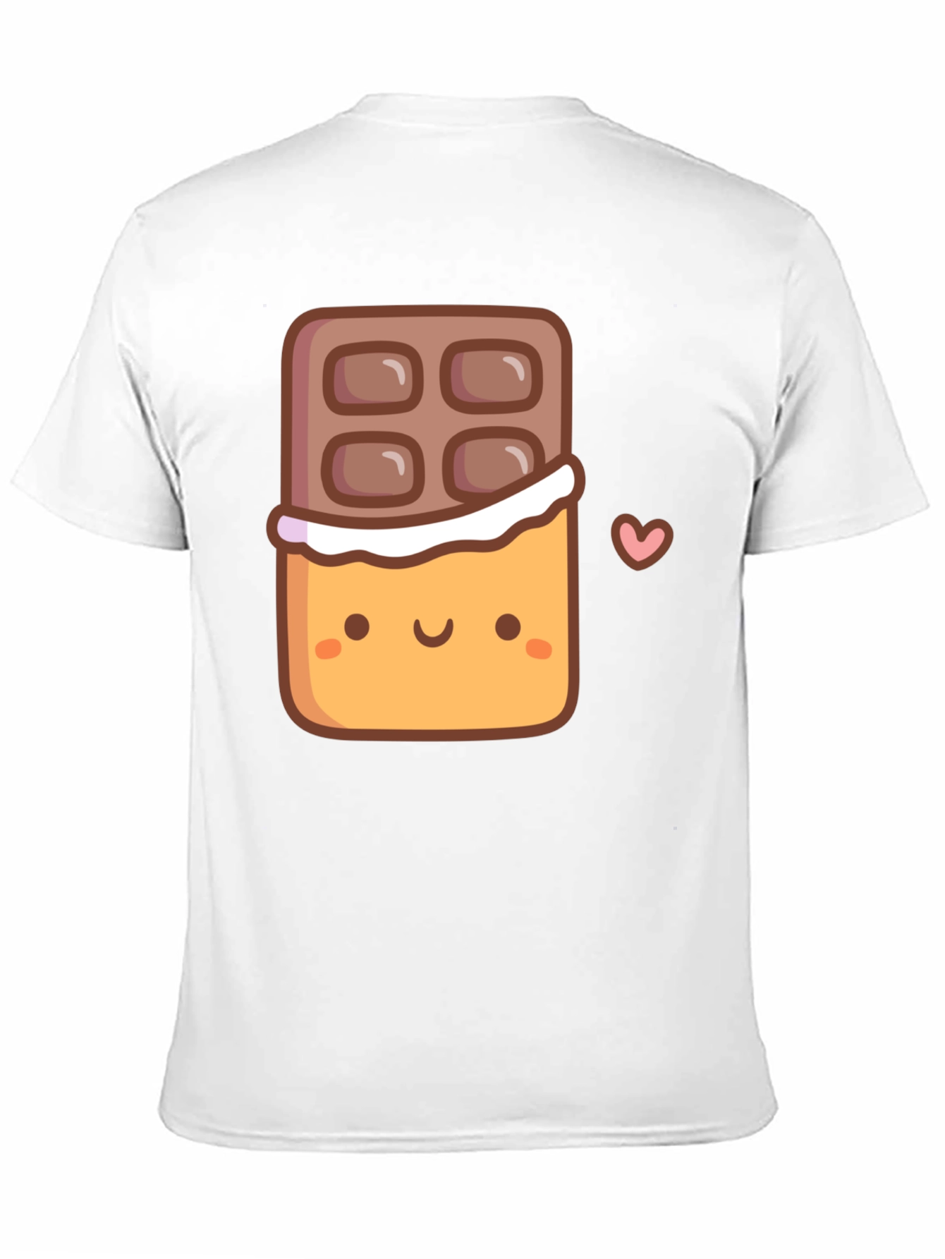 Cute Chocolate Bar Graphic T-Shirt