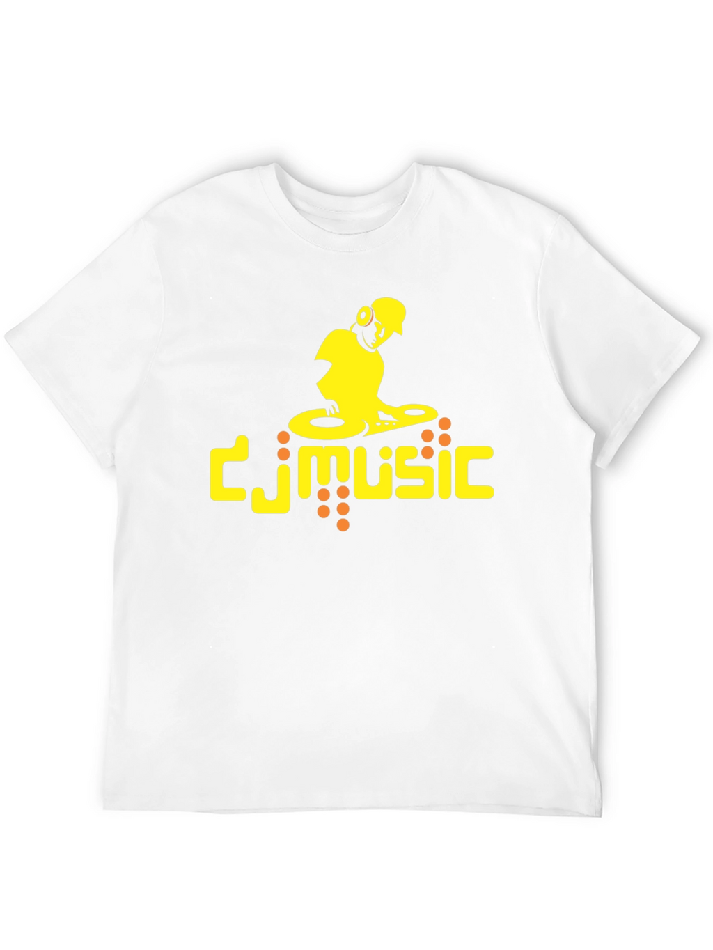 DJ Music Black T-Shirt