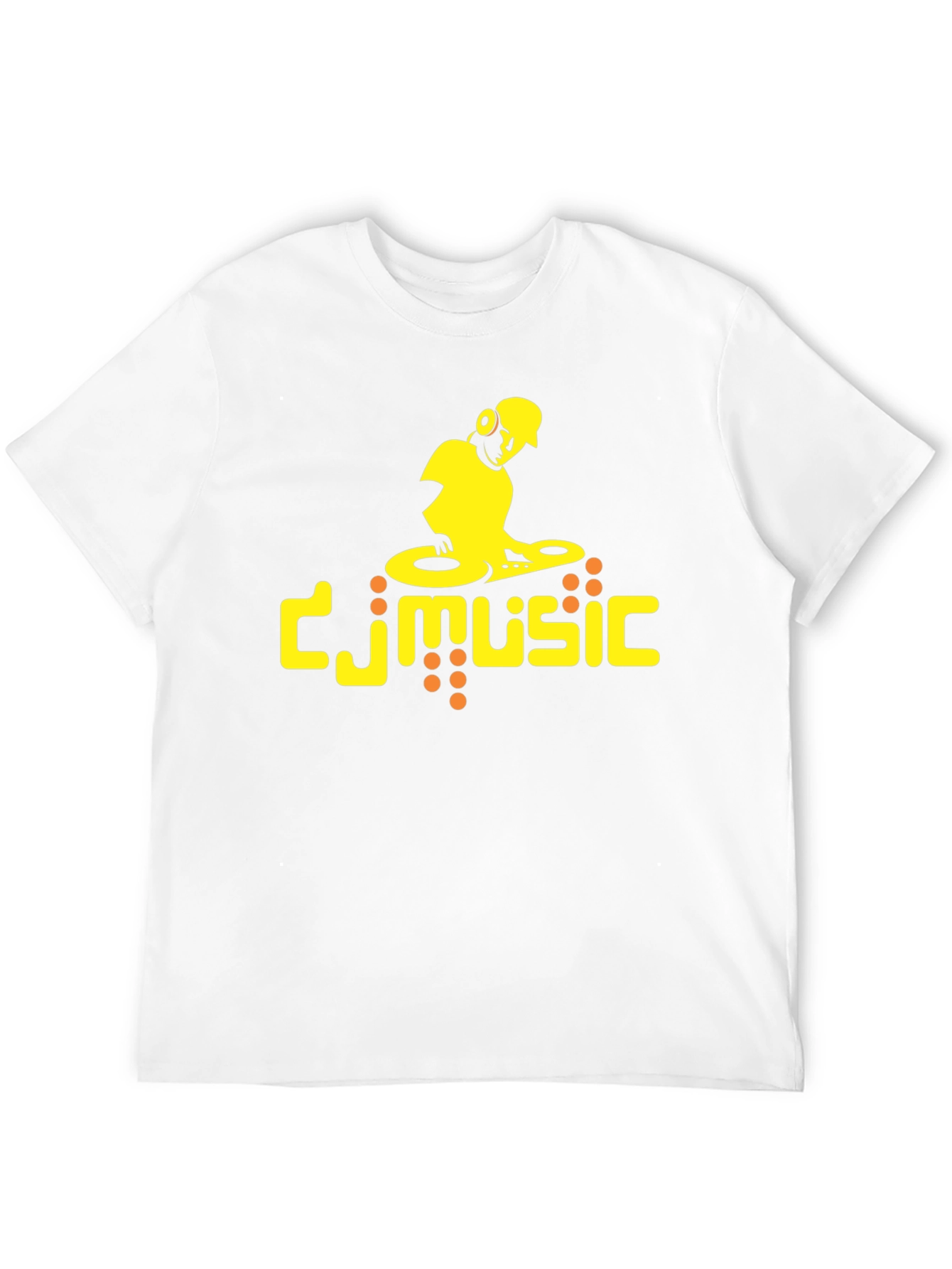 DJ Music Black T-Shirt