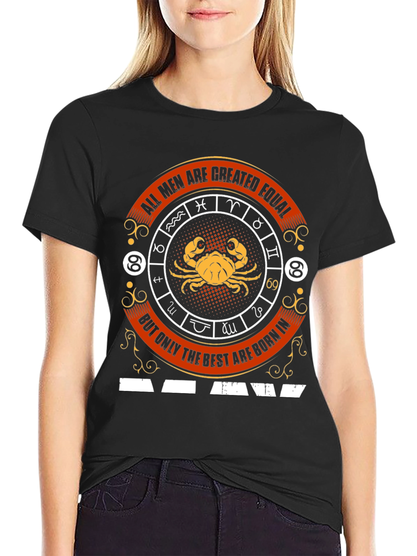 Cancer Zodiac T-Shirt - Best Men Are Born In