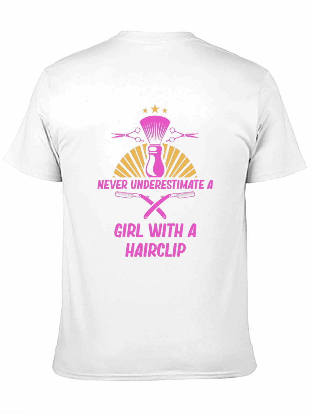 Barber Girl T-Shirt - Never Underestimate