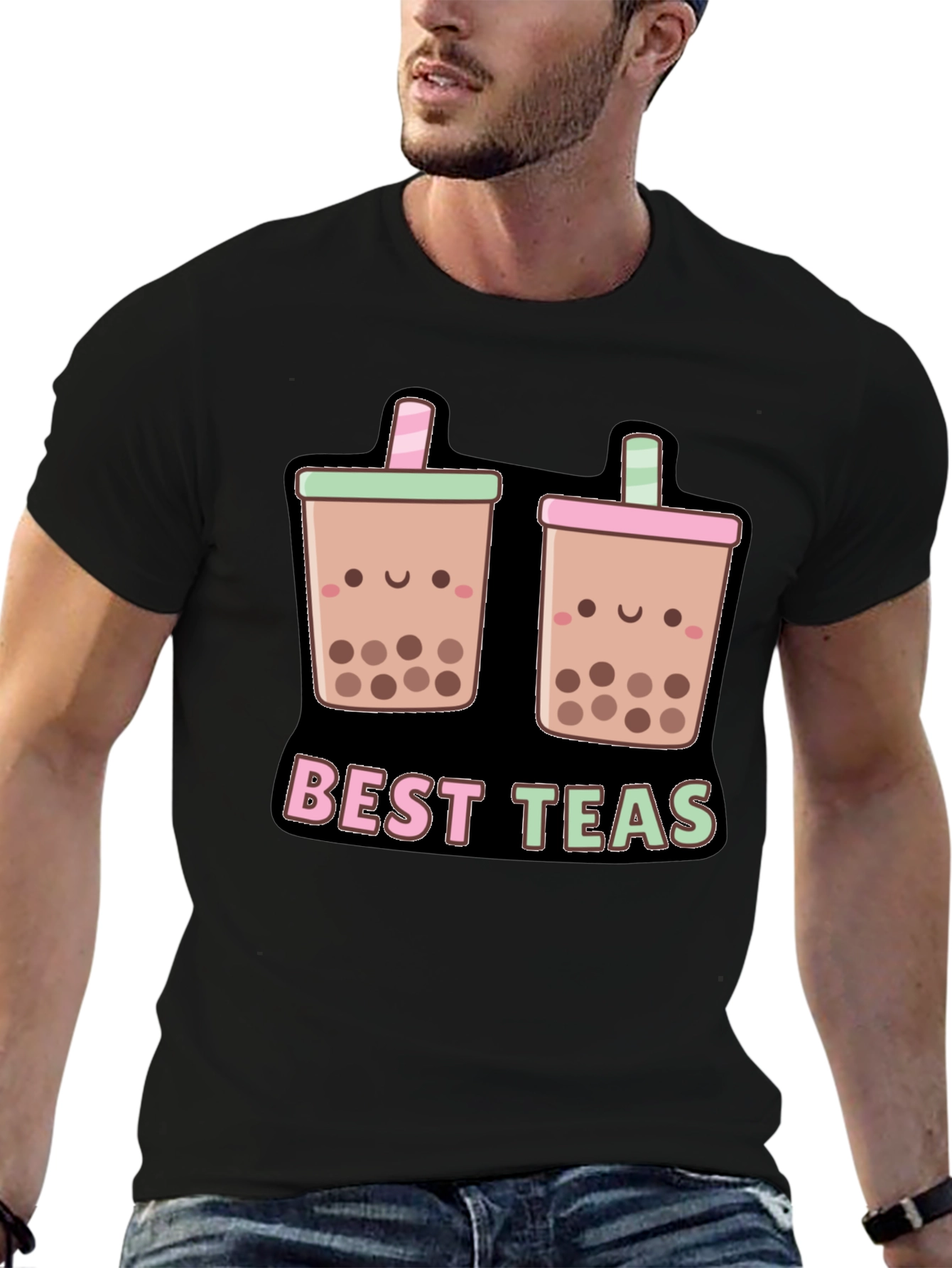 Cute Bubble Tea T-Shirt - Best Teas Boba Kawaii Style