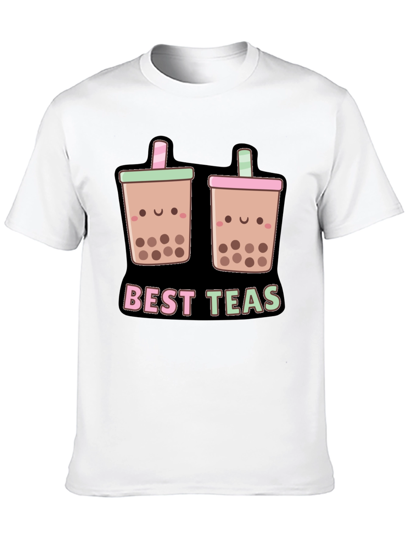 Cute Bubble Tea T-Shirt - Best Teas Boba Kawaii Style