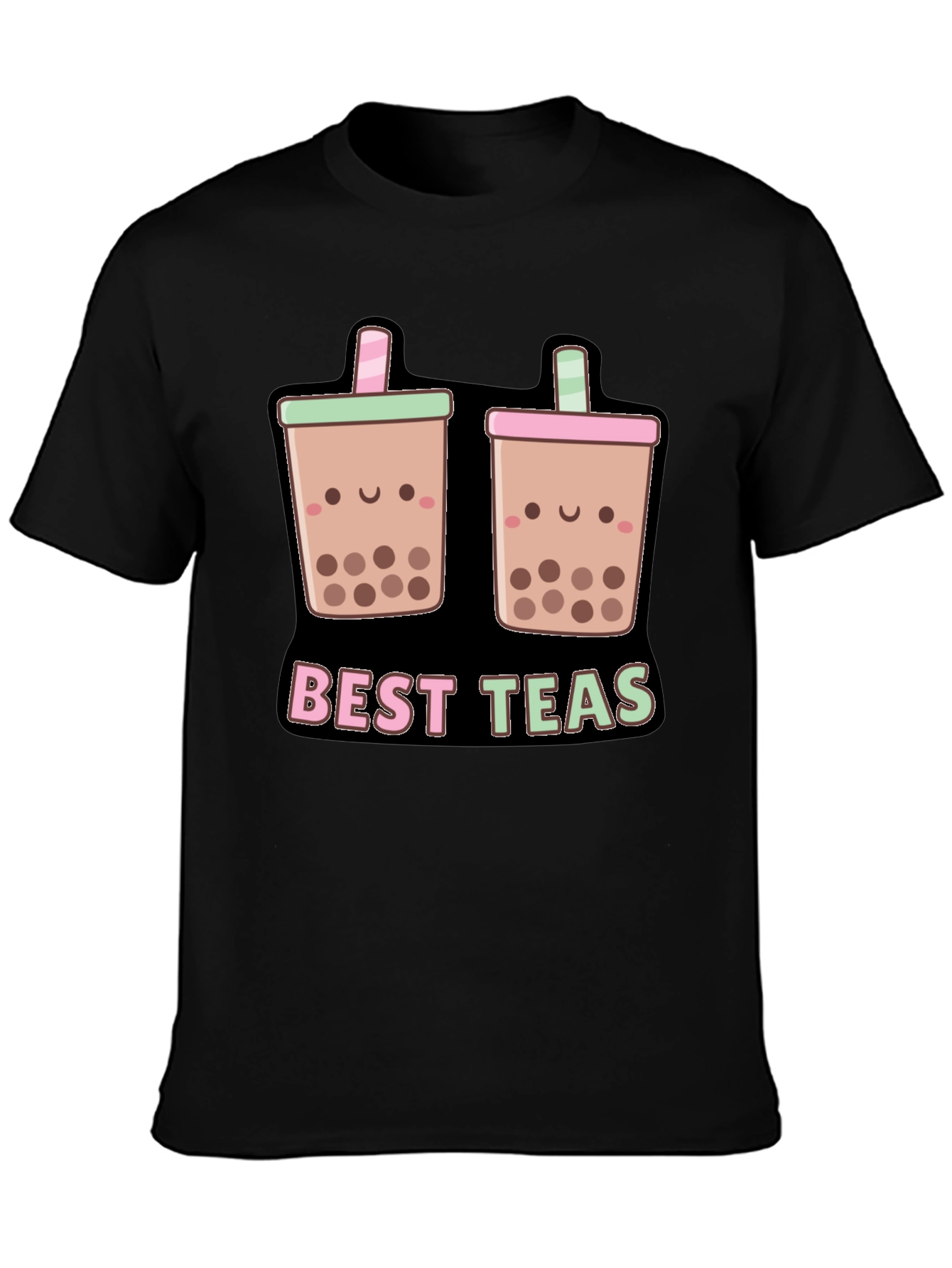 Cute Bubble Tea T-Shirt - Best Teas Boba Kawaii Style
