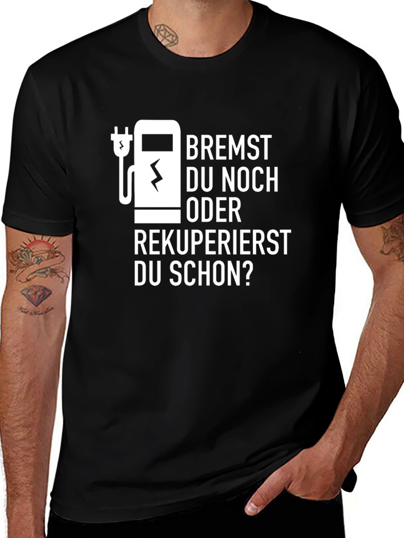 Bremst Du Noch Oder Rekuperierst T-Shirt