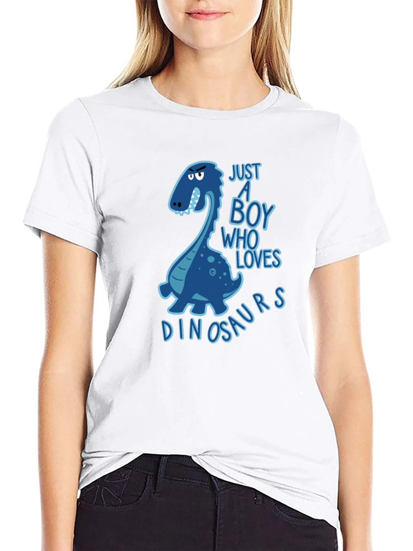 Boys Dinosaur Lover T-Shirt - Cute Dino Graphic Tee
