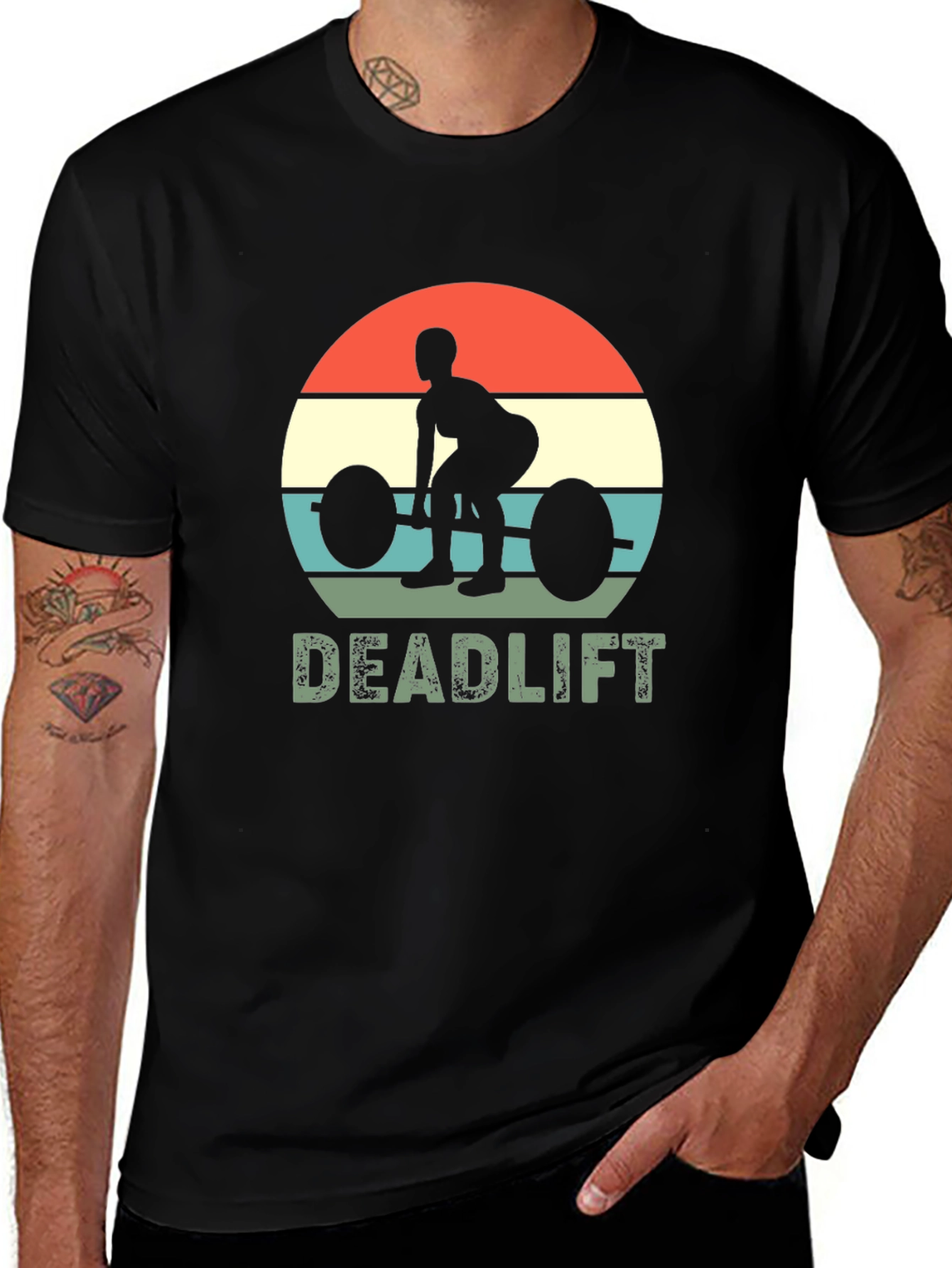 Deadlift T-Shirt - Weightlifting Gym Workout Tee