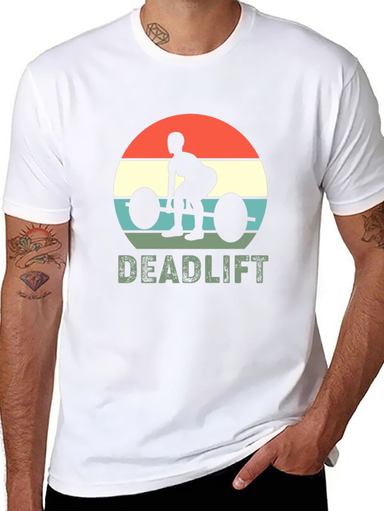 Deadlift T-Shirt - Weightlifting Gym Workout Tee