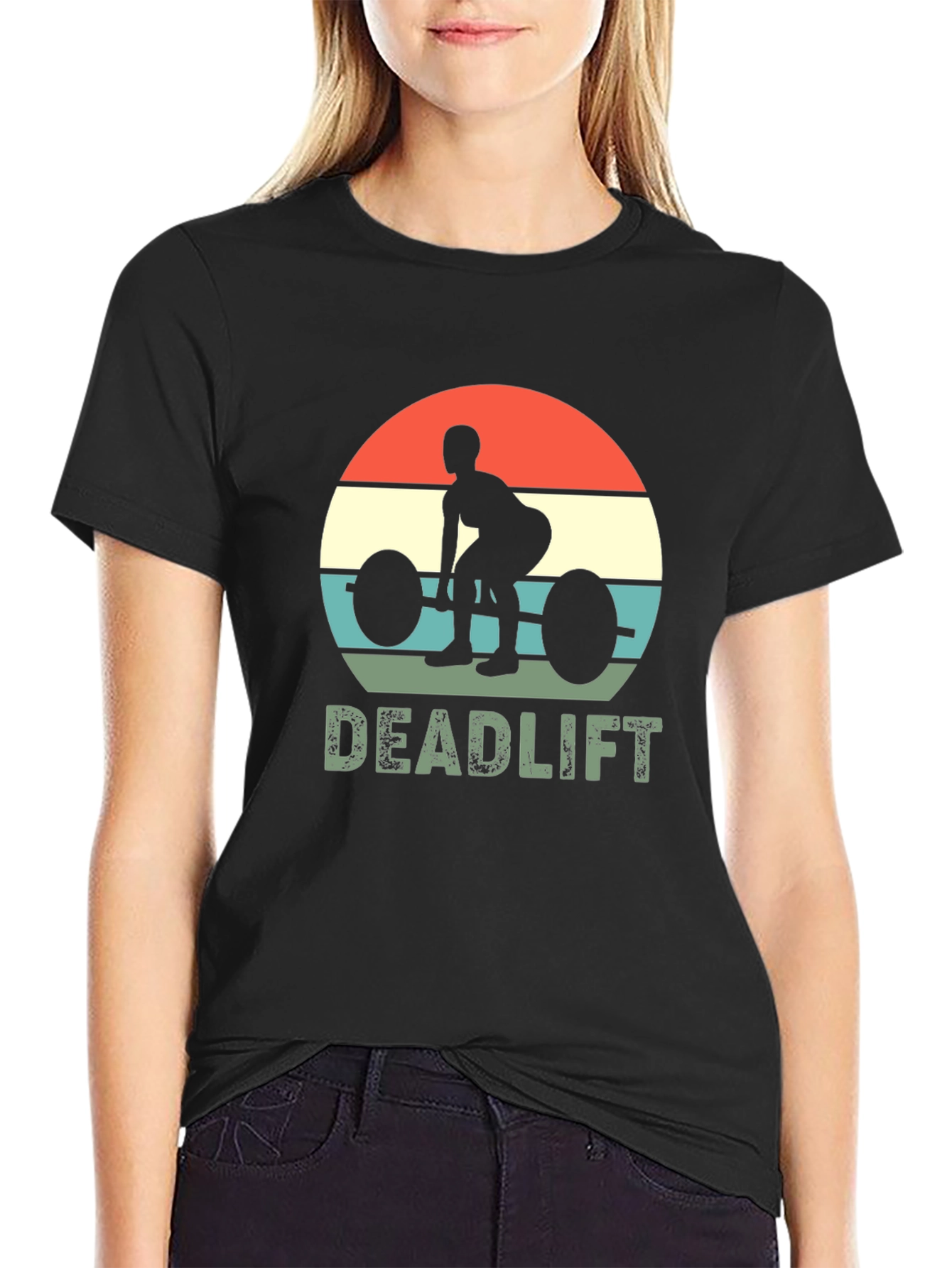 Deadlift T-Shirt - Weightlifting Gym Workout Tee