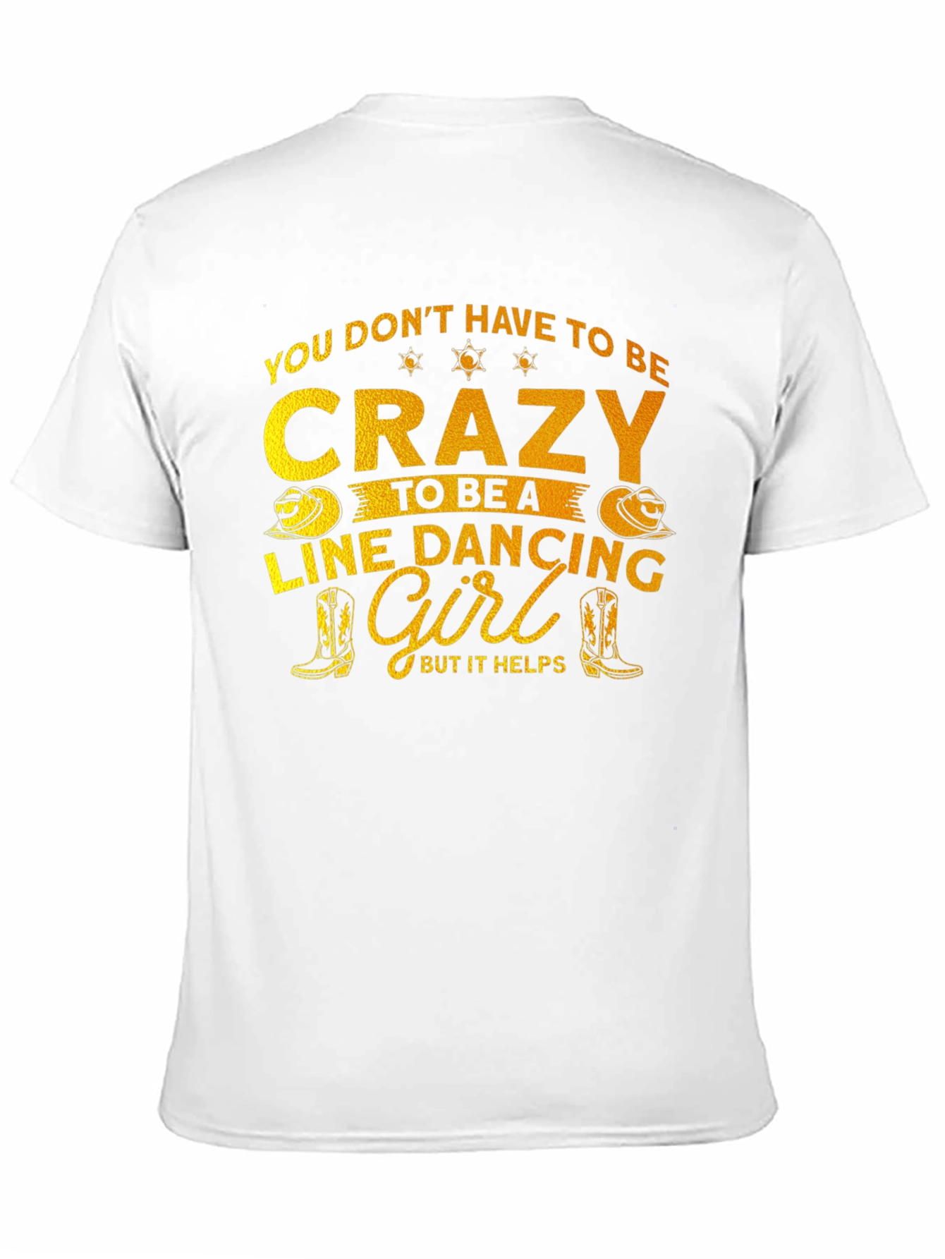 Crazy Line Dancing Girl T-Shirt