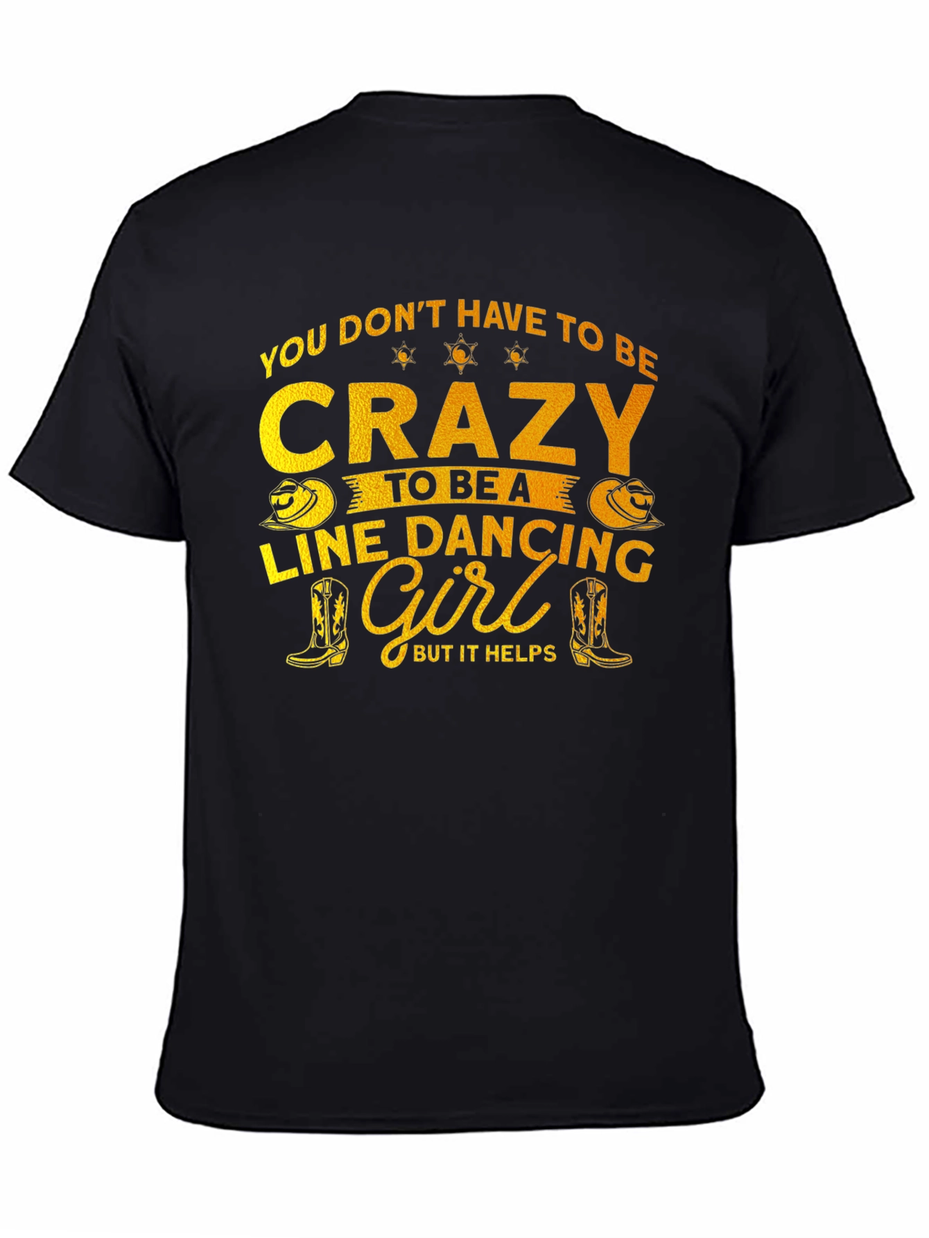 Crazy Line Dancing Girl T-Shirt