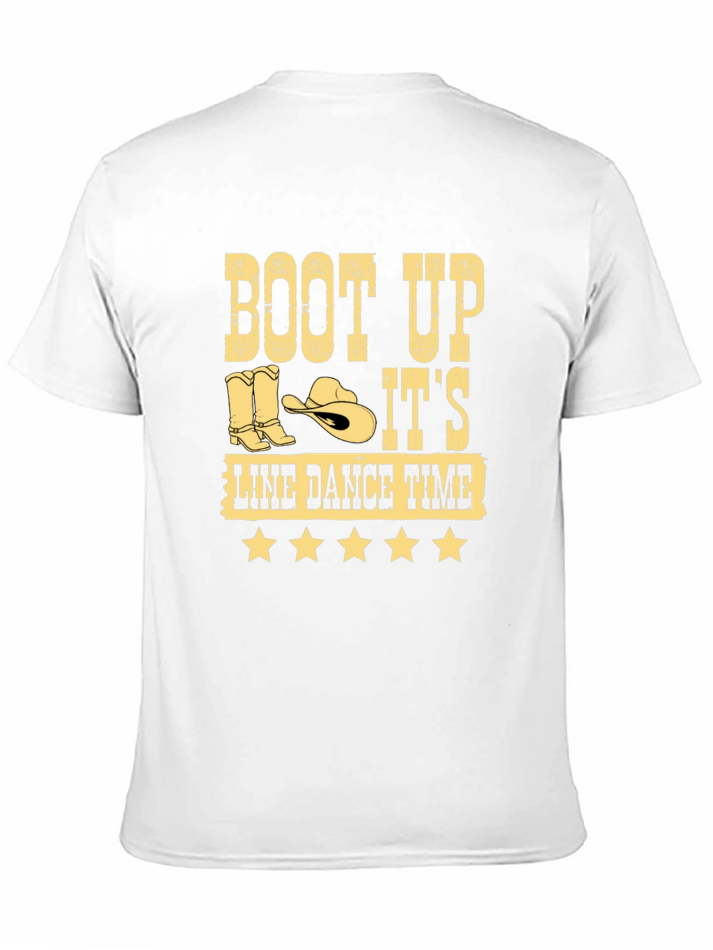 Boot Up Line Dance Time Black T-Shirt