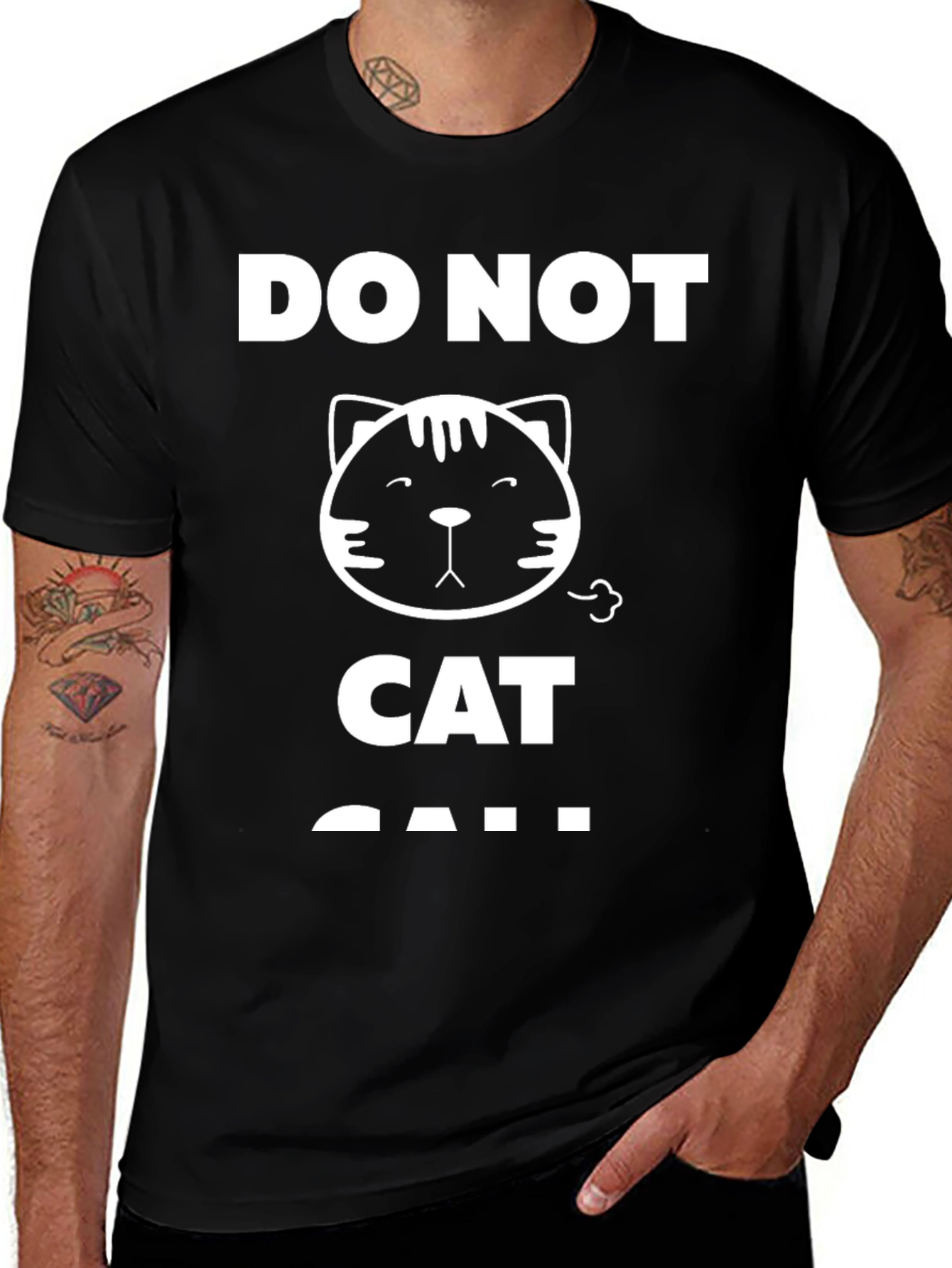 Do Not Cat Call T-Shirt - Funny Cat Graphic Tee